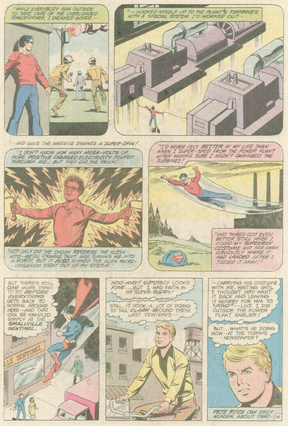 The New Adventures of Superboy 41 Page 14