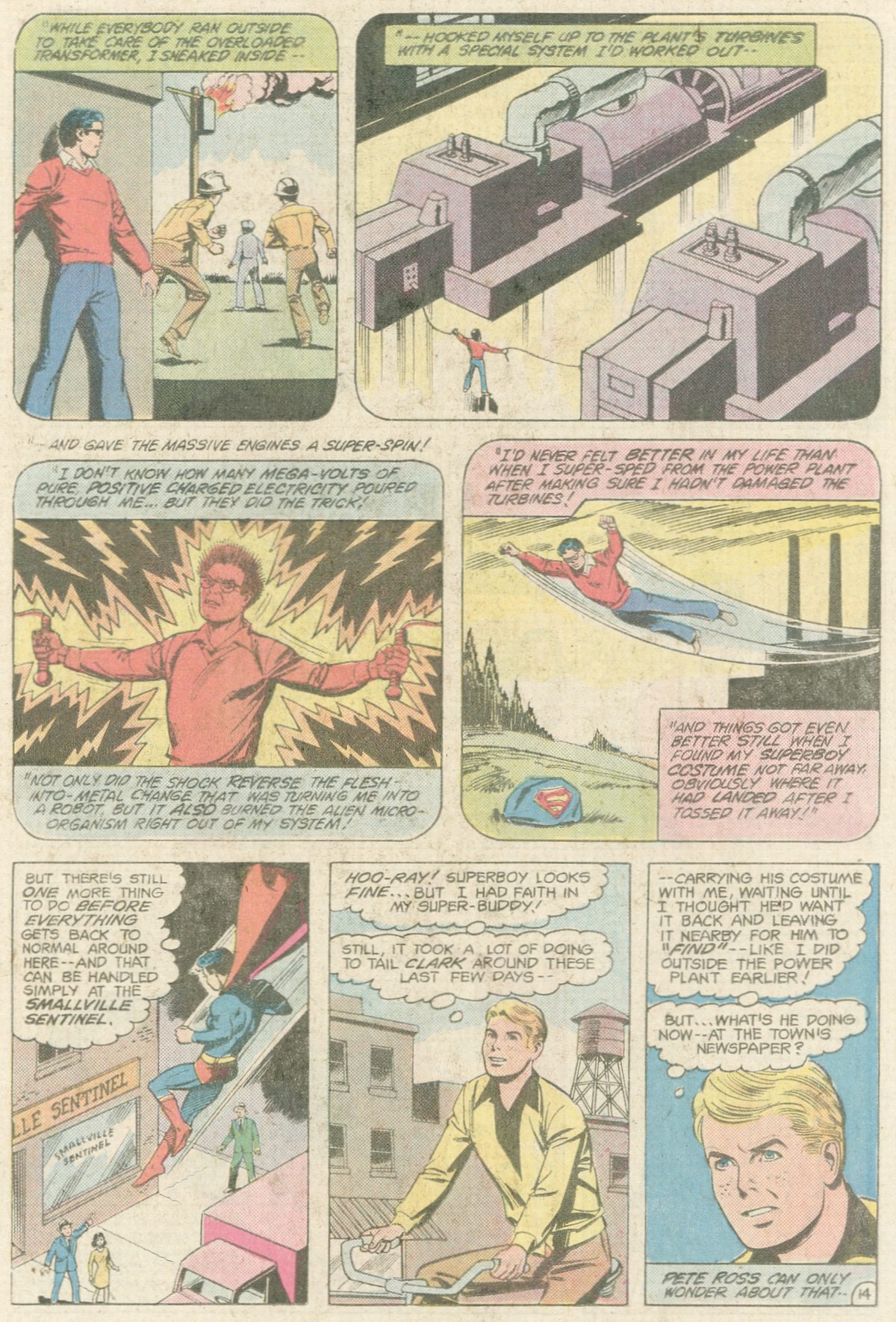 Read online The New Adventures of Superboy comic -  Issue #41 - 15