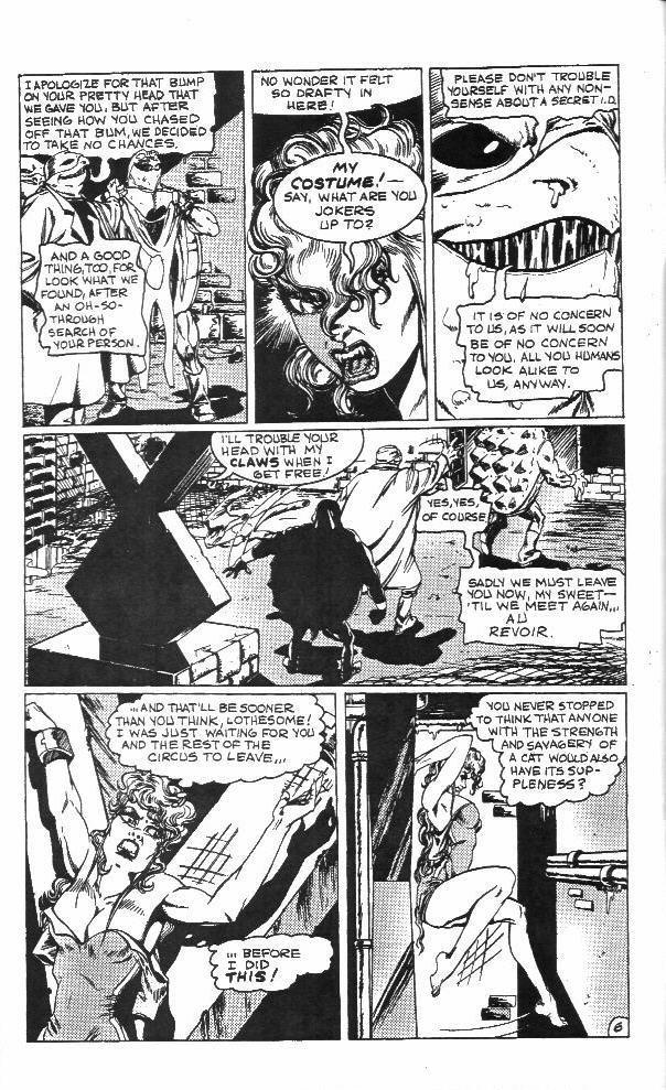 Read online Femforce: Claws of the She-Cat comic -  Issue # Full - 8