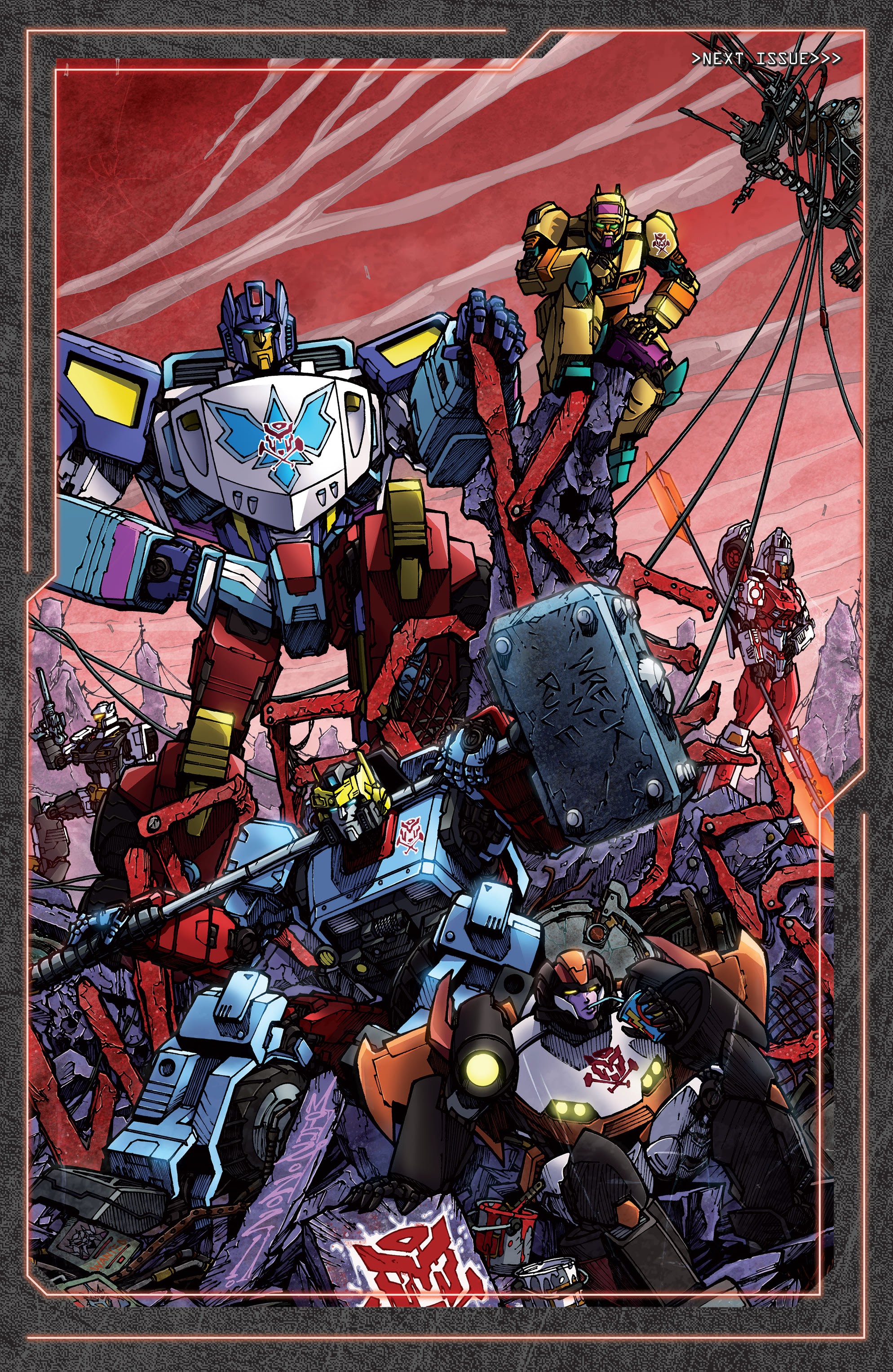 Read online Transformers: Wreckers-Tread and Circuits comic -  Issue #1 - 23