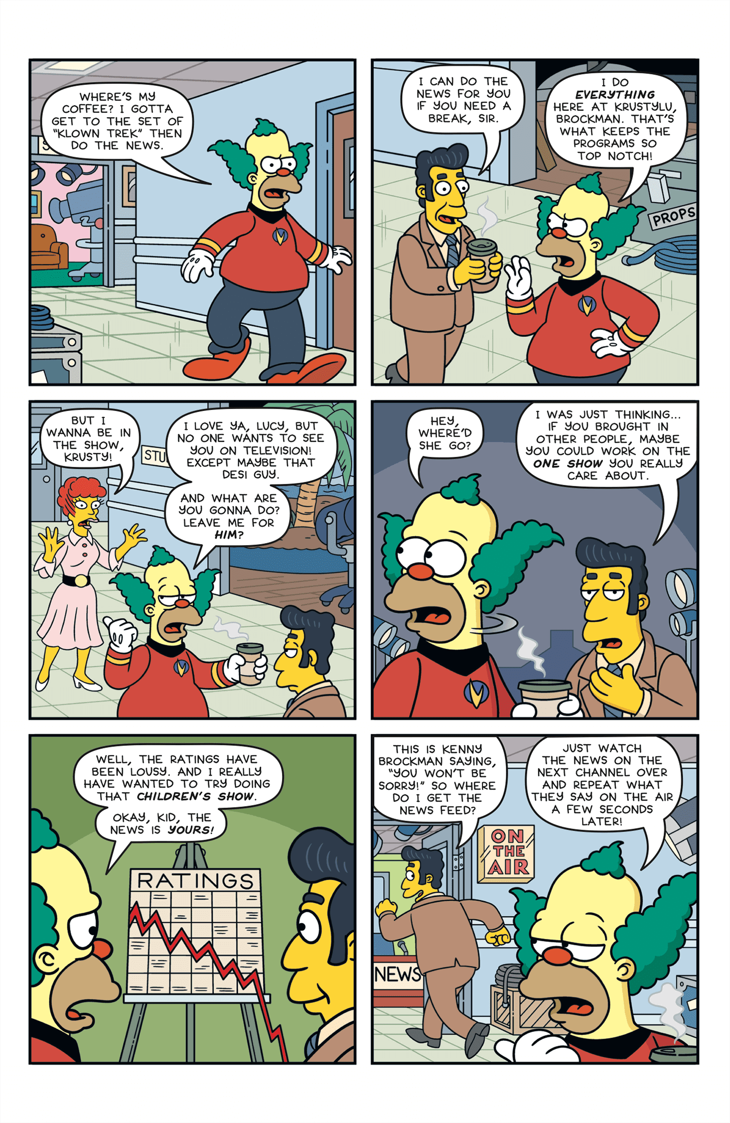 Read online Krusty the Clown comic -  Issue # Full - 18