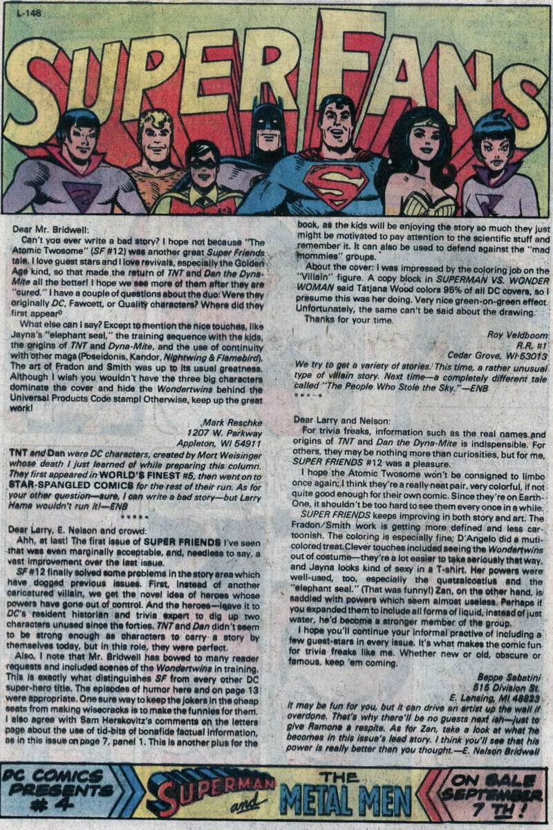 Read online The Super Friends comic -  Issue #15 - 19
