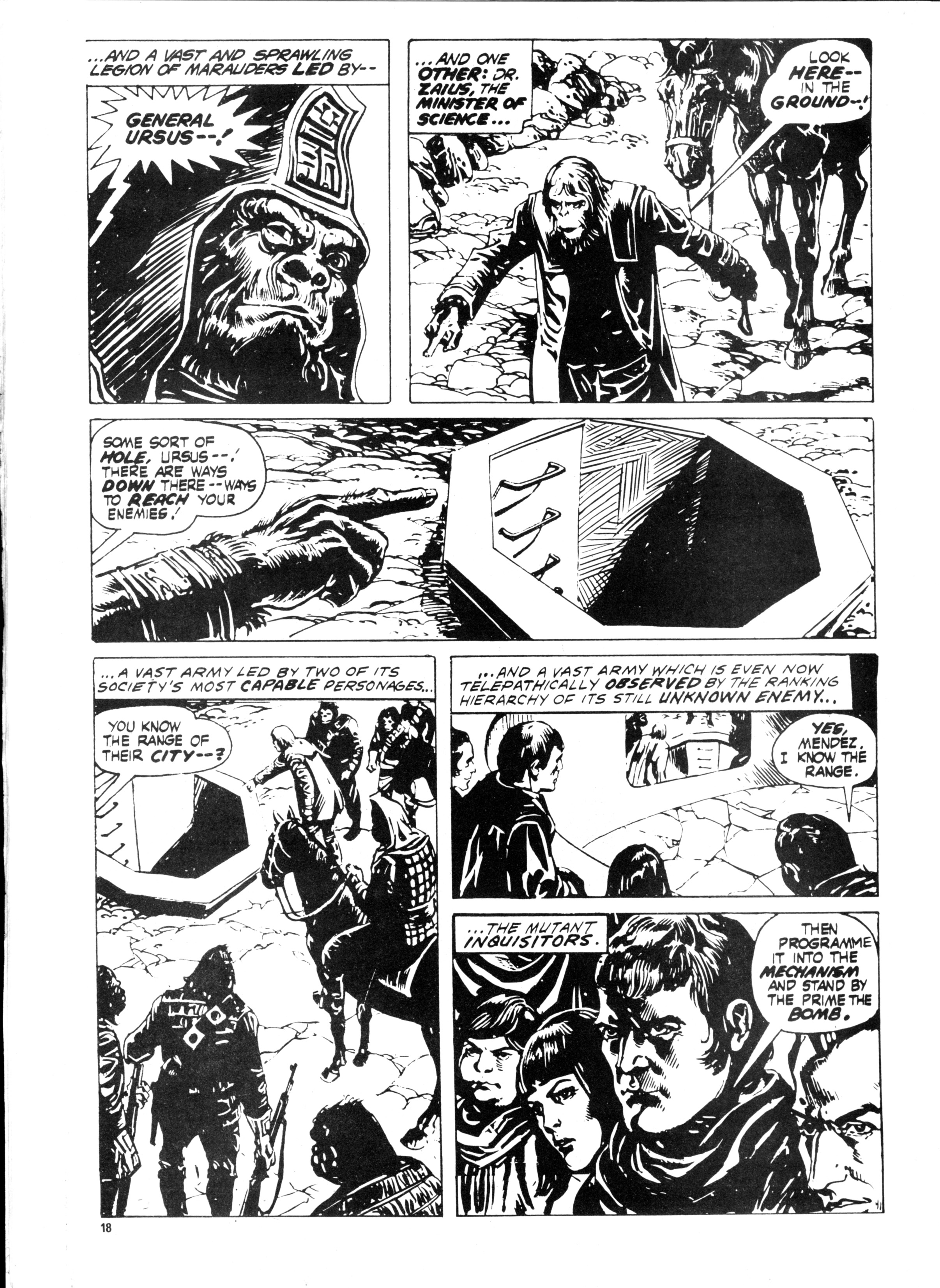 Read online Planet of the Apes (1974) comic -  Issue #123 - 18