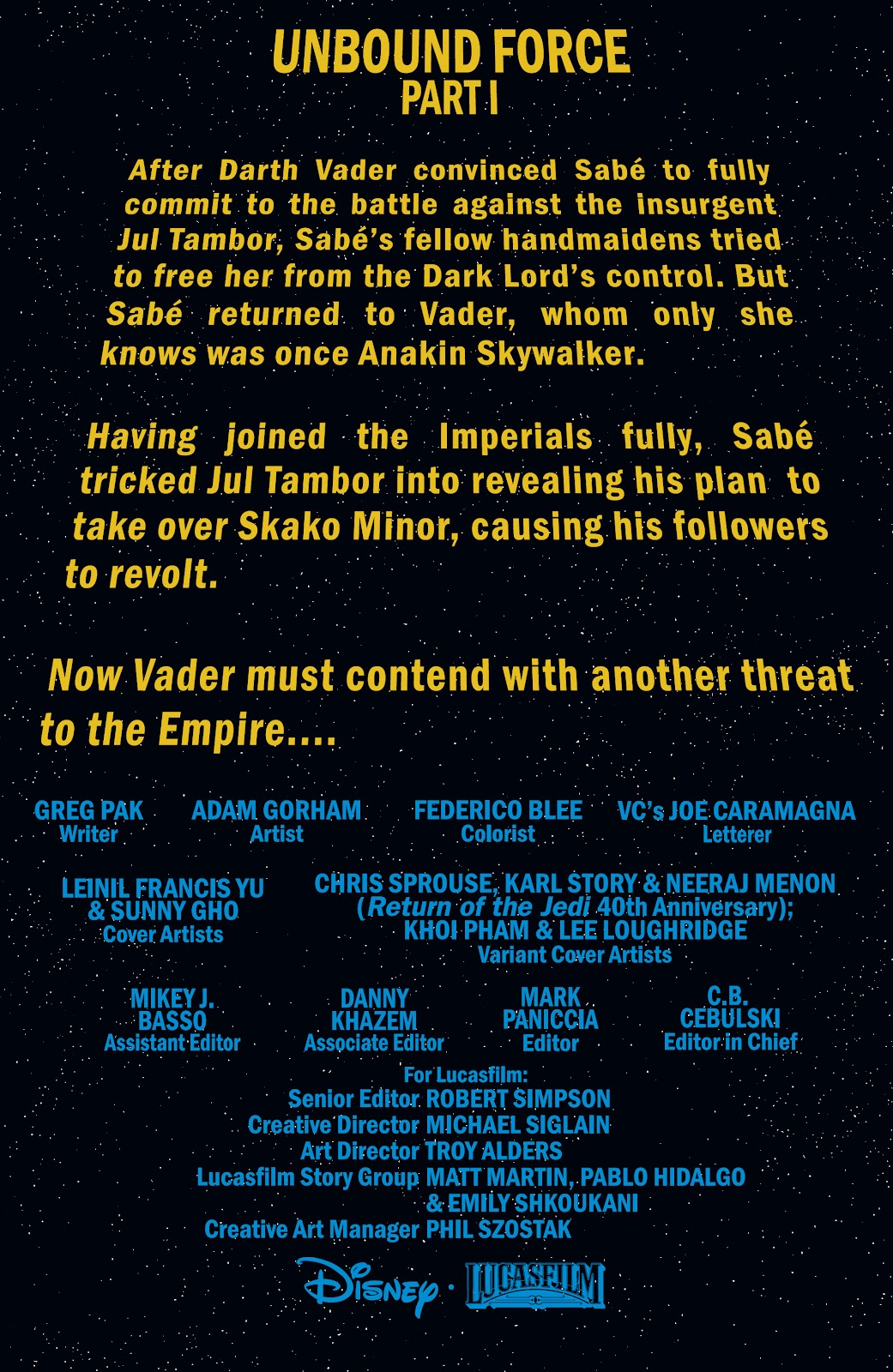 Star Wars: Darth Vader (2020) issue 33 - Page 2