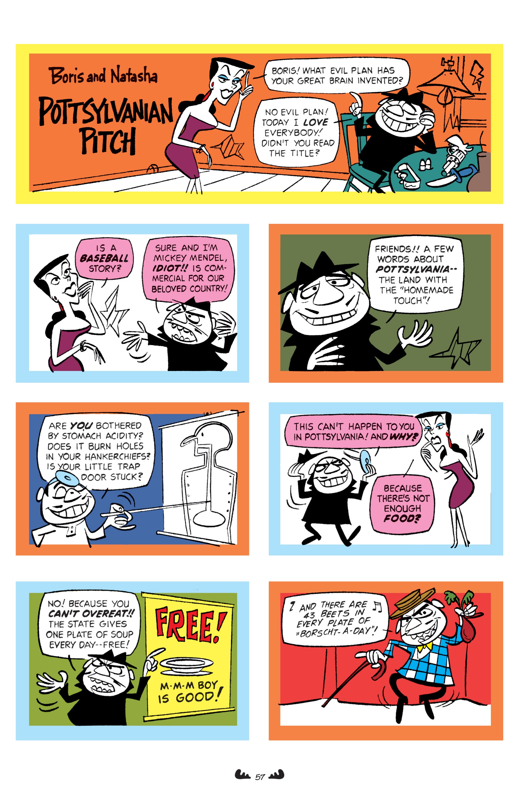 Read online Rocky & Bullwinkle Classics comic -  Issue # TPB 1 - 58