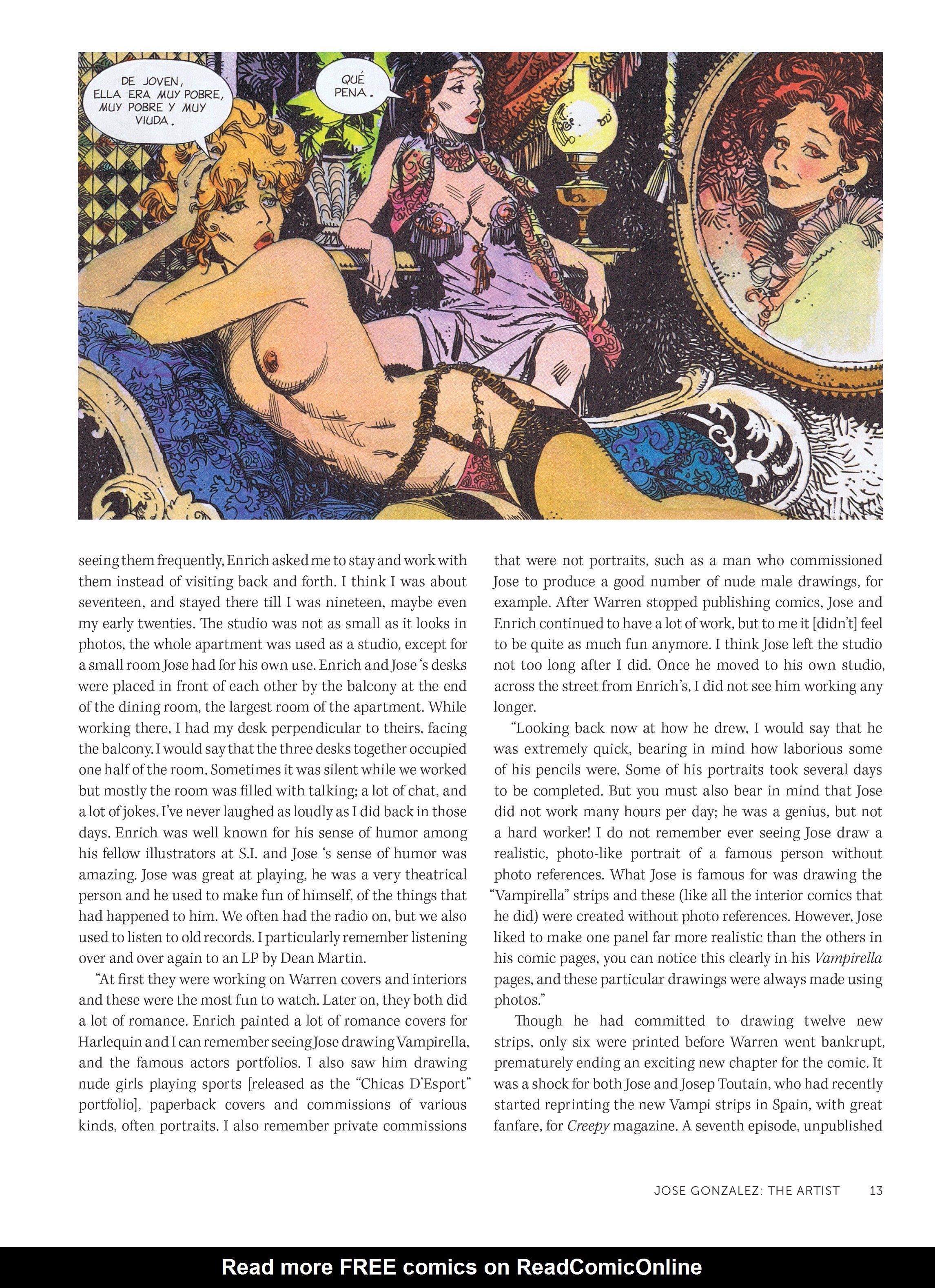 Read online The Art of Jose Gonzalez comic -  Issue # TPB (Part 1) - 14