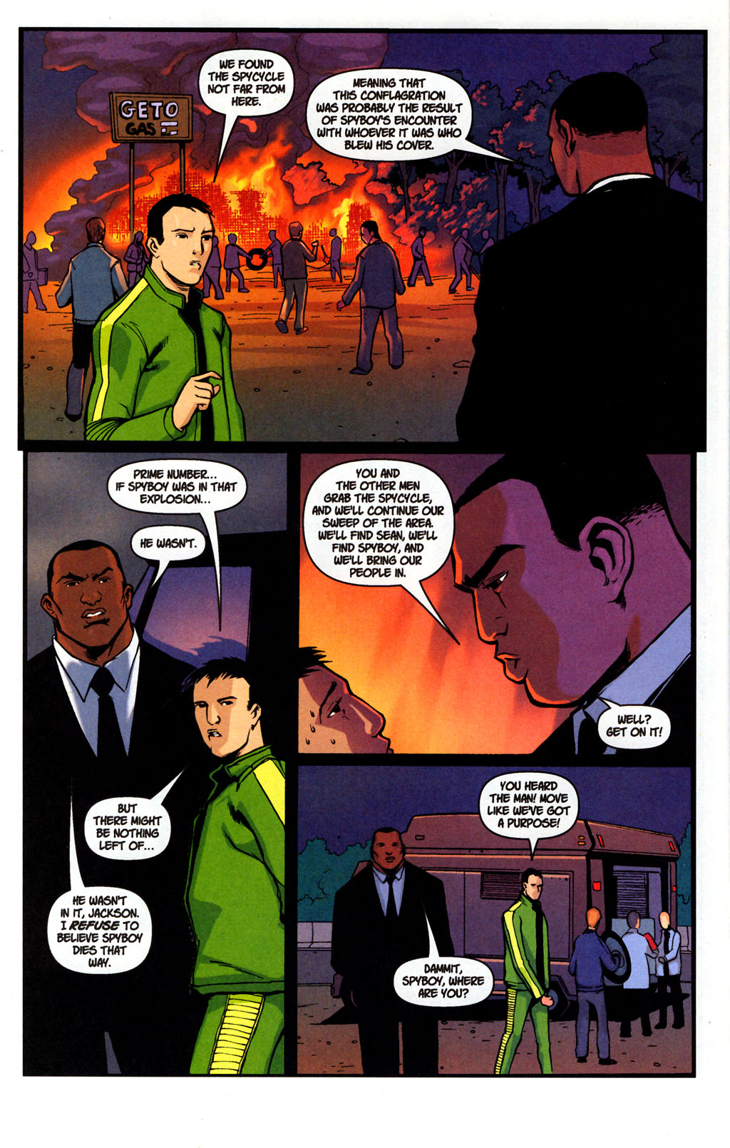 Read online SpyBoy: Final Exam comic -  Issue #4 - 17