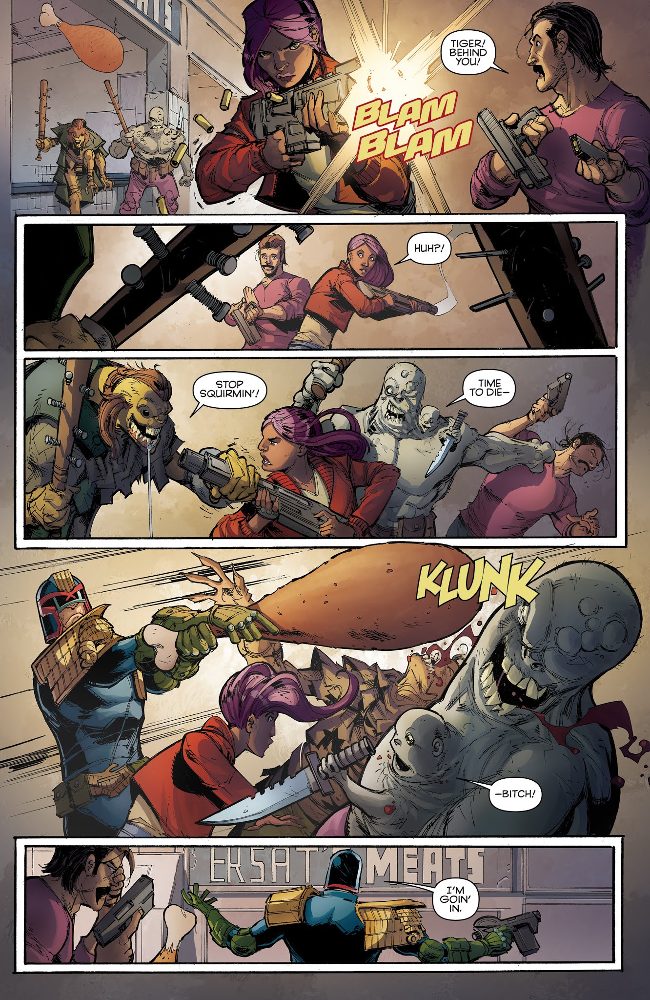 Read online Judge Dredd: Under Siege comic -  Issue #3 - 6