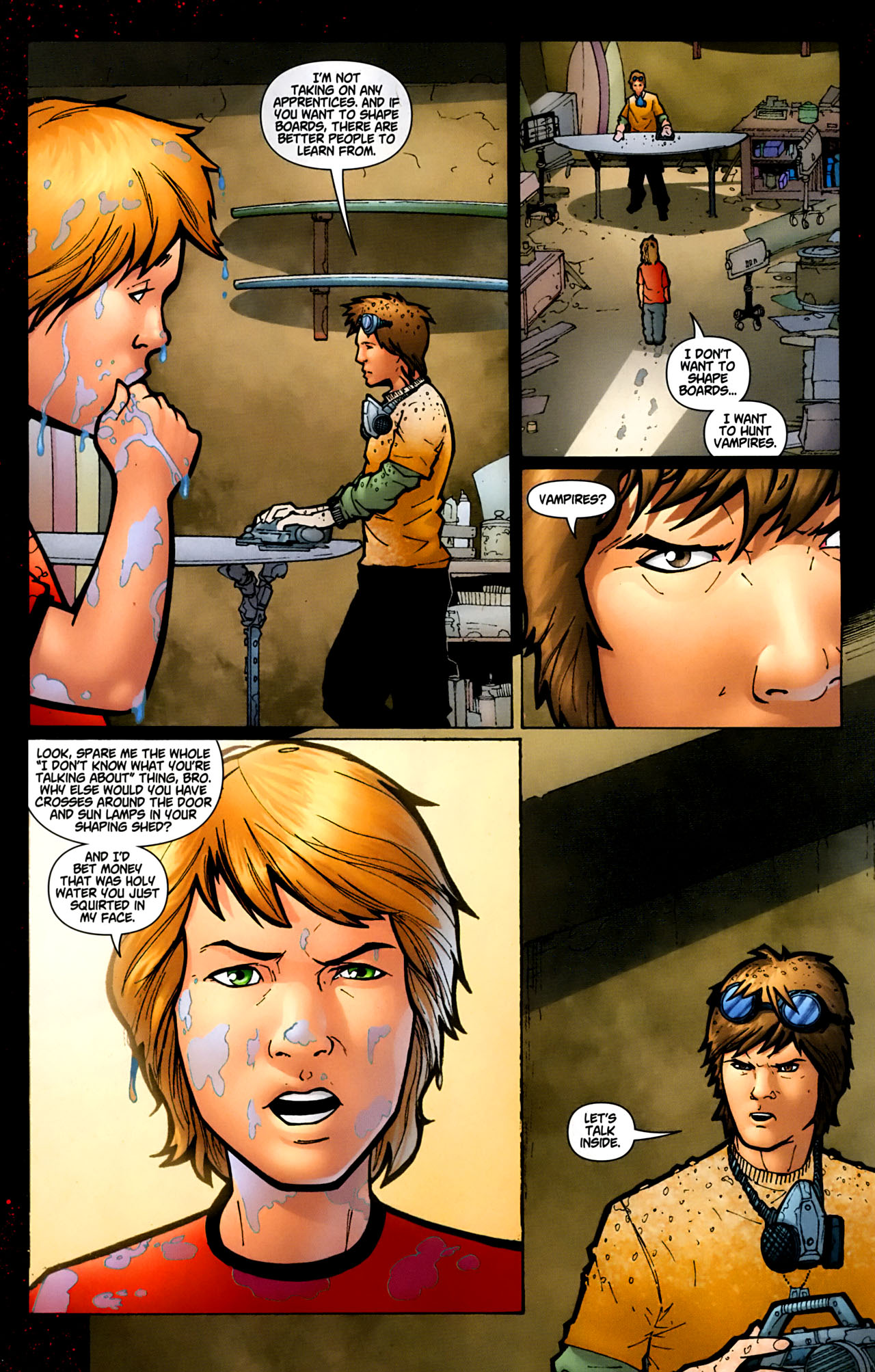 Read online Lost Boys: Reign of Frogs comic -  Issue #1 - 6