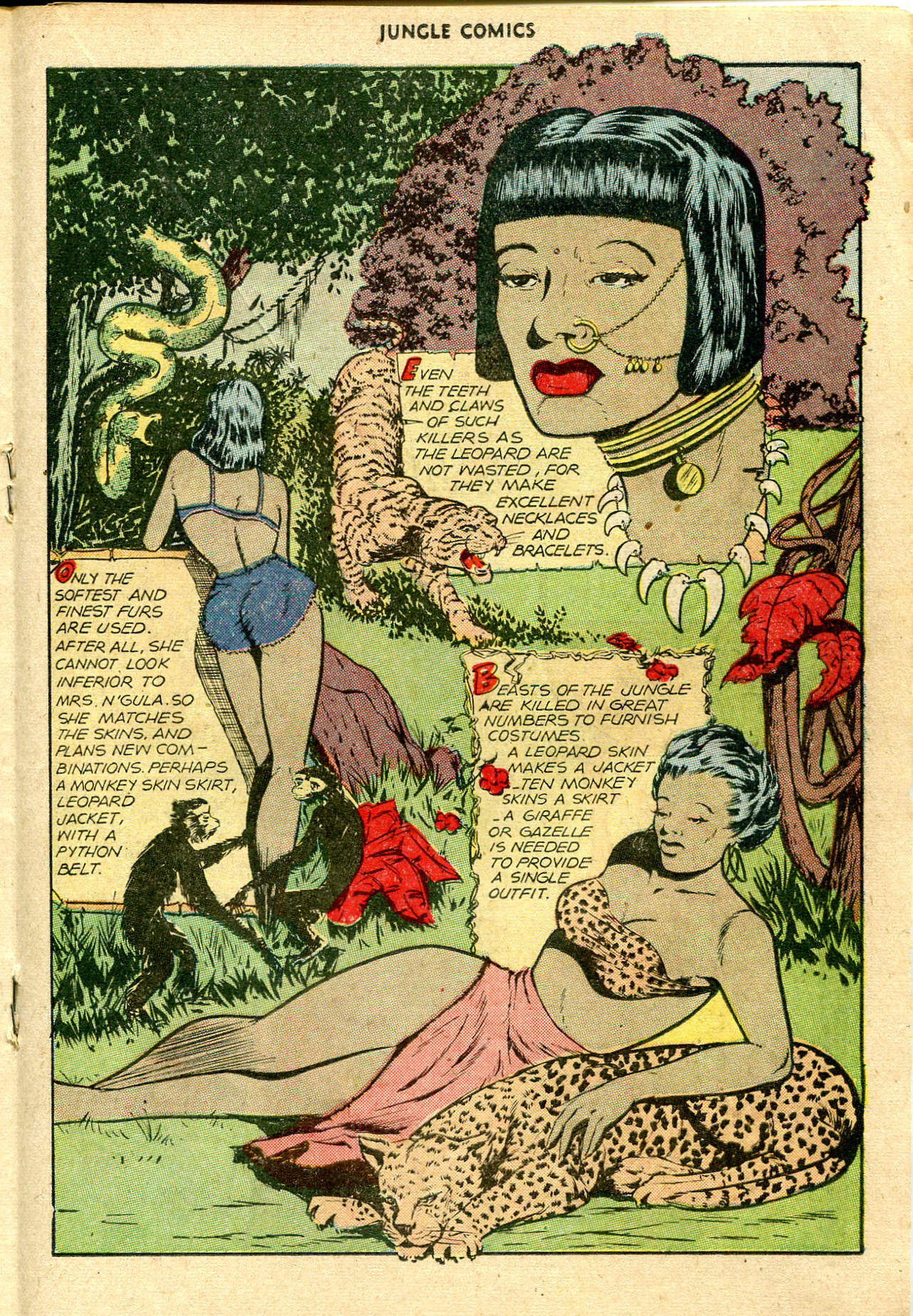 Read online Jungle Comics comic -  Issue #86 - 28