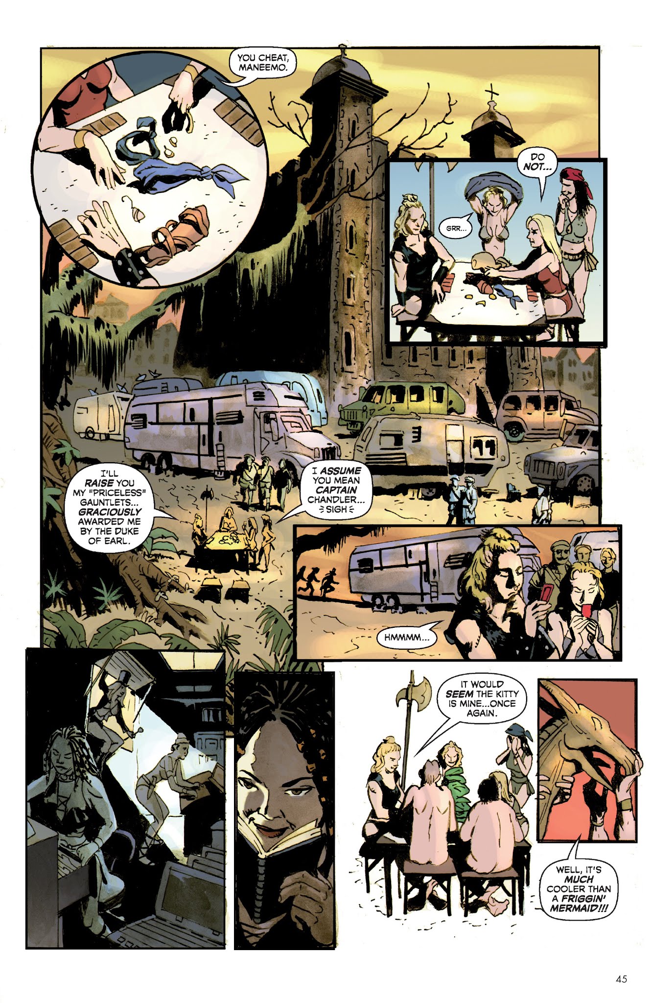 Read online The Once and Future Tarzan comic -  Issue # TPB - 46