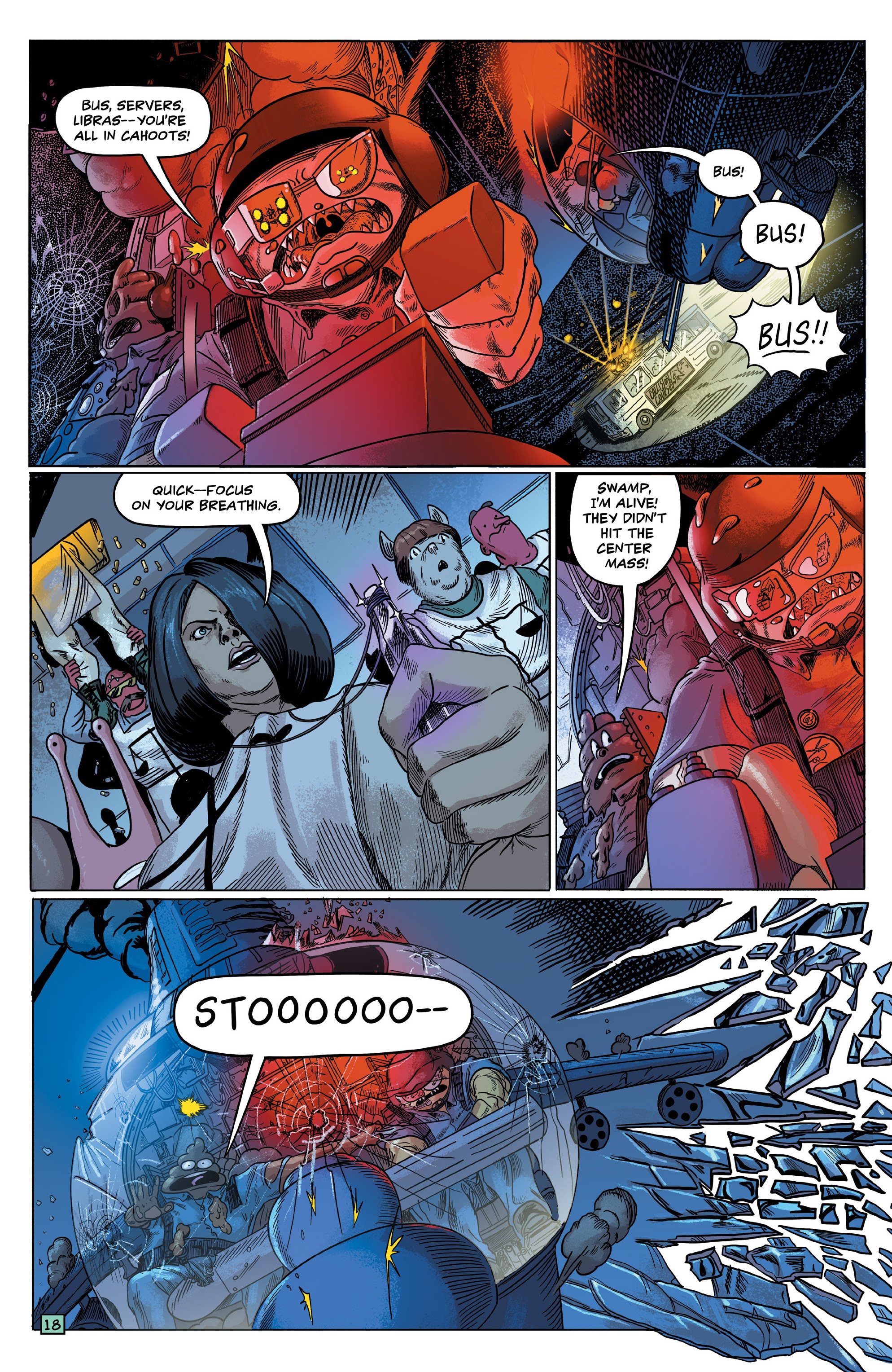 Read online Justice Warriors comic -  Issue #4 - 20