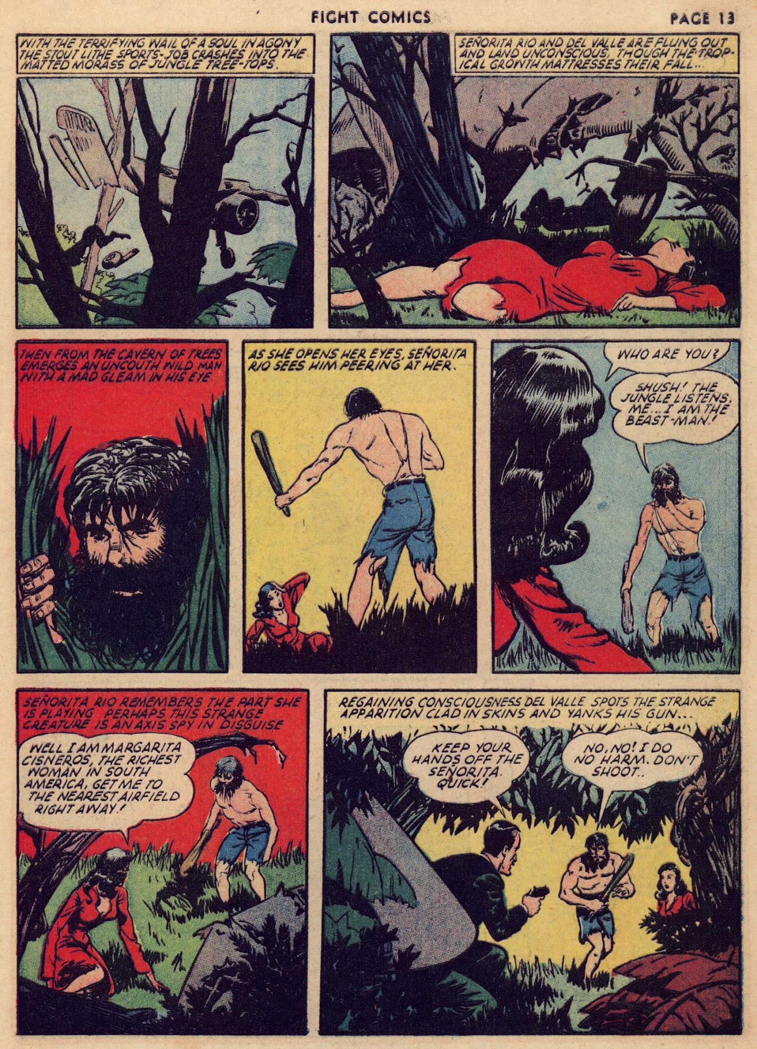 Read online Fight Comics comic -  Issue #24 - 15