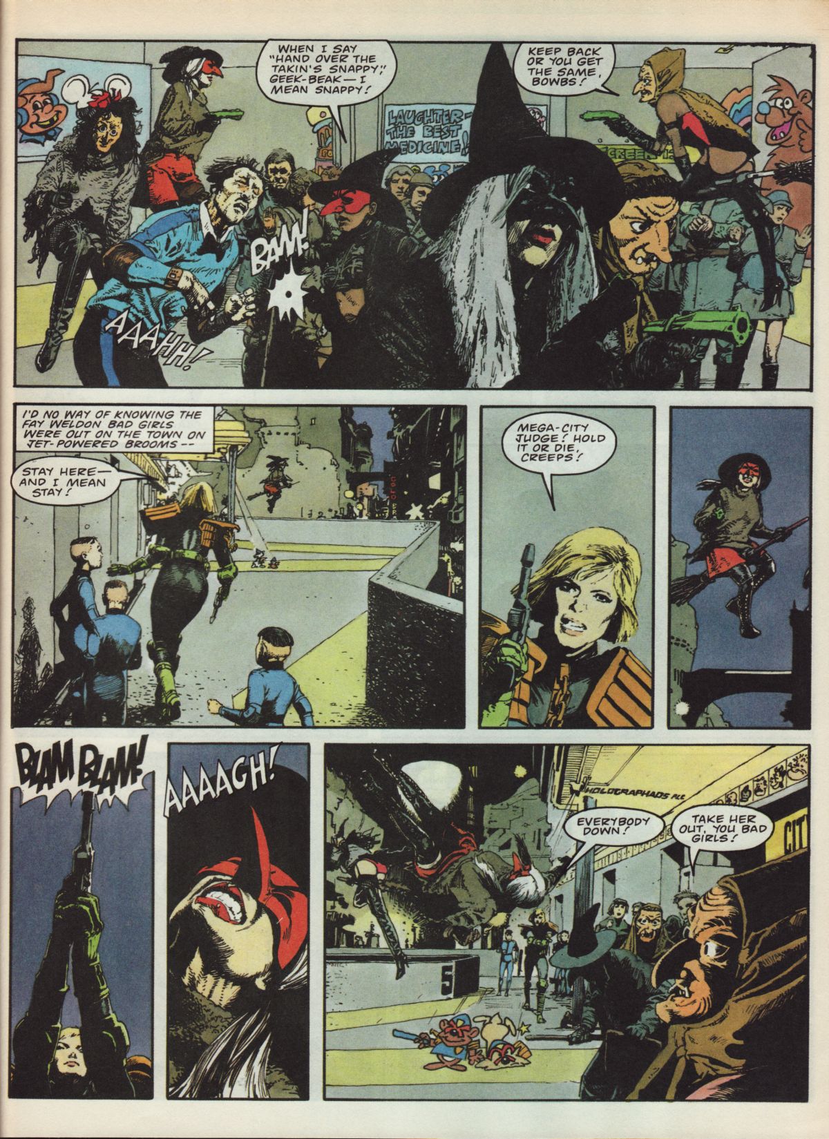 Read online Judge Dredd: The Megazine (vol. 2) comic -  Issue #14 - 37