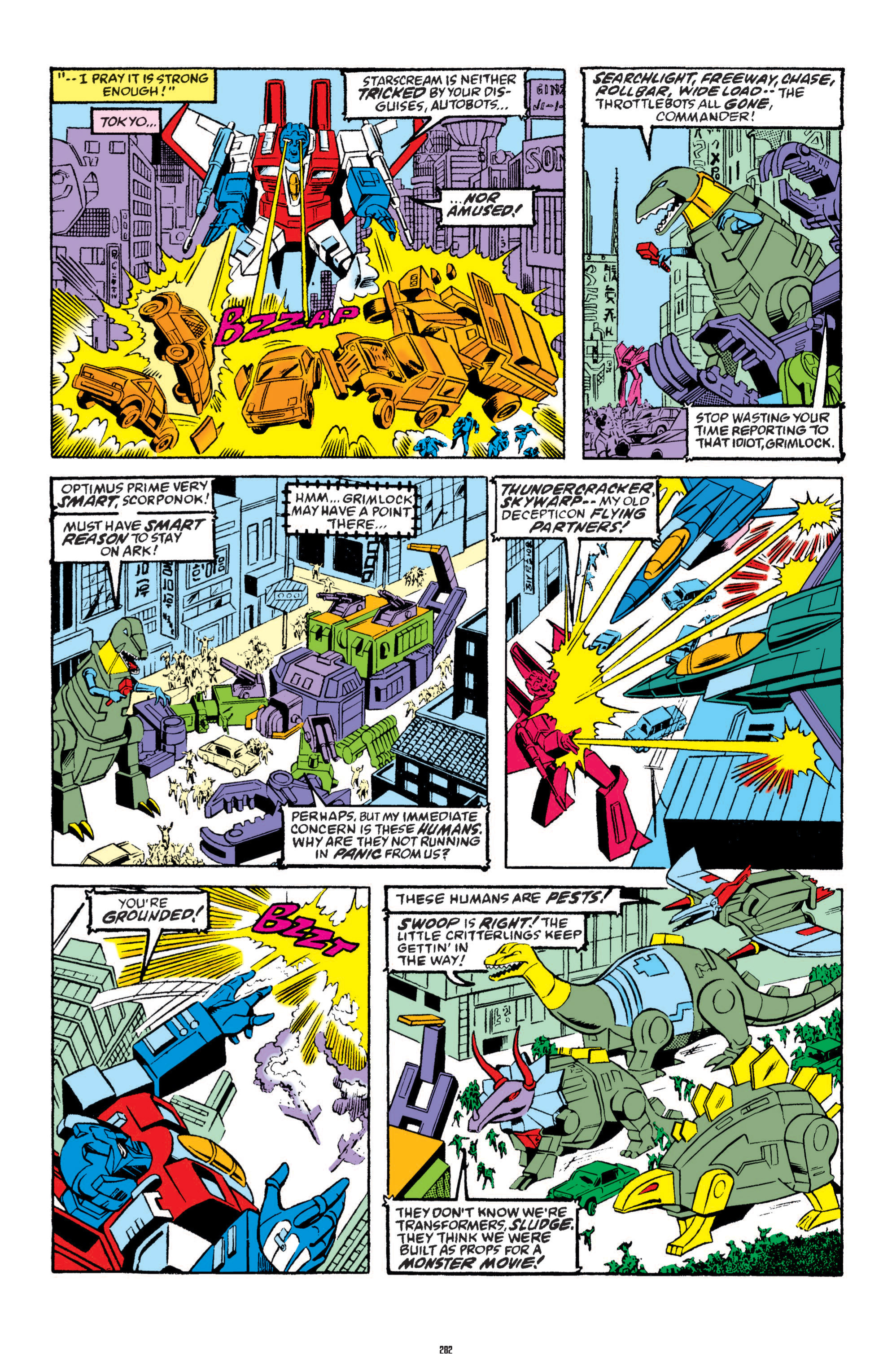 Read online The Transformers Classics comic -  Issue # TPB 4 - 283