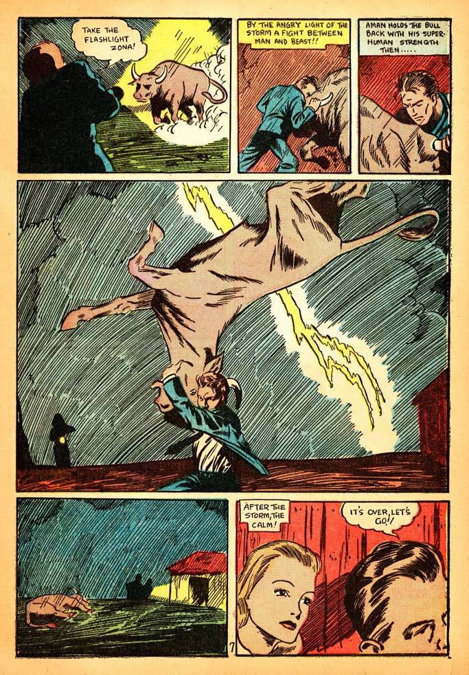 Read online Amazing Man Comics comic -  Issue #12 - 9