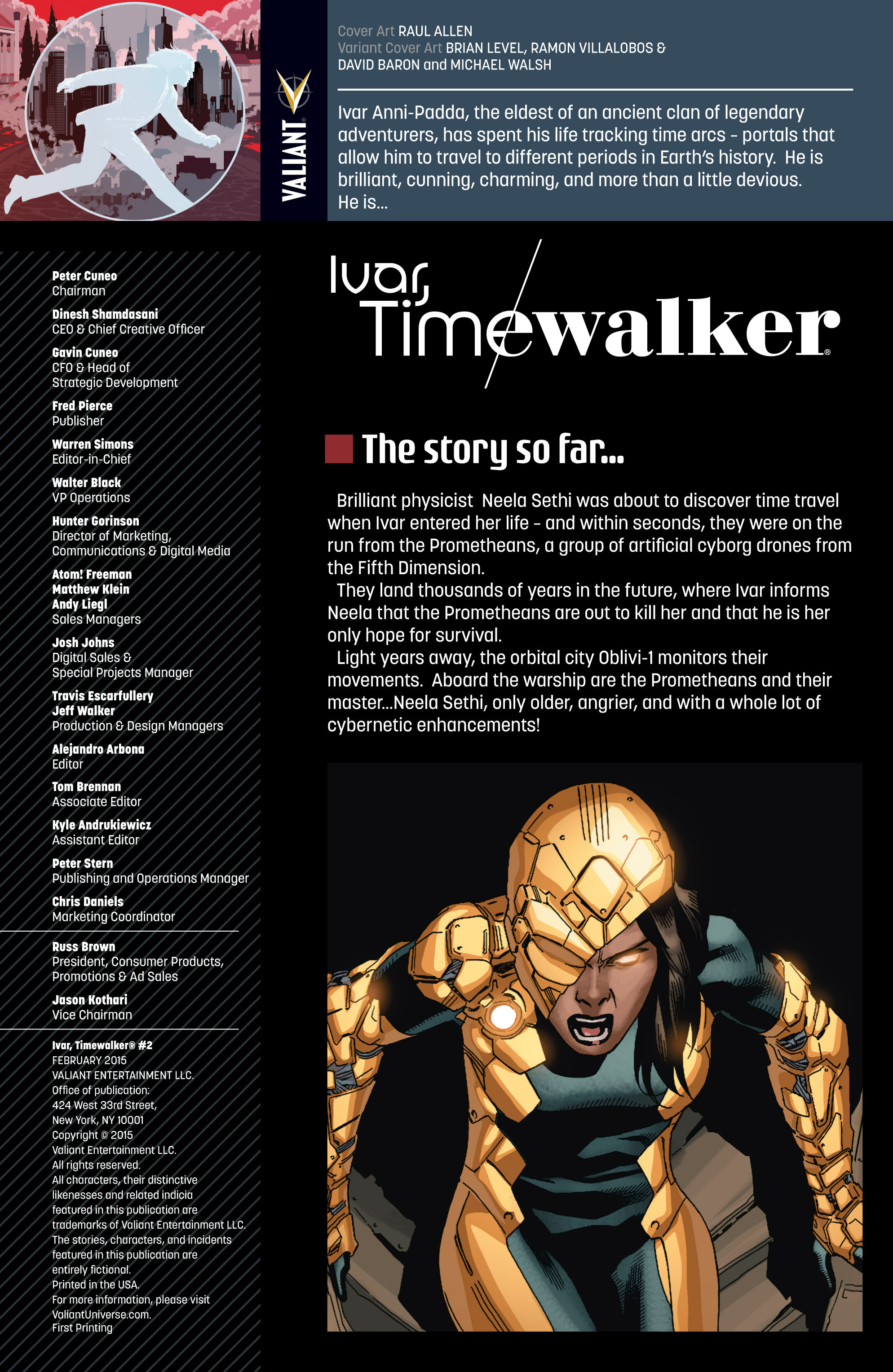 Read online Ivar, Timewalker comic -  Issue #2 - 2