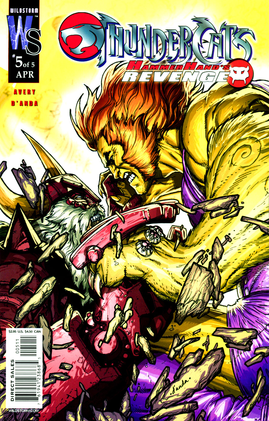 Read online ThunderCats: HammerHand's Revenge comic -  Issue #5 - 1