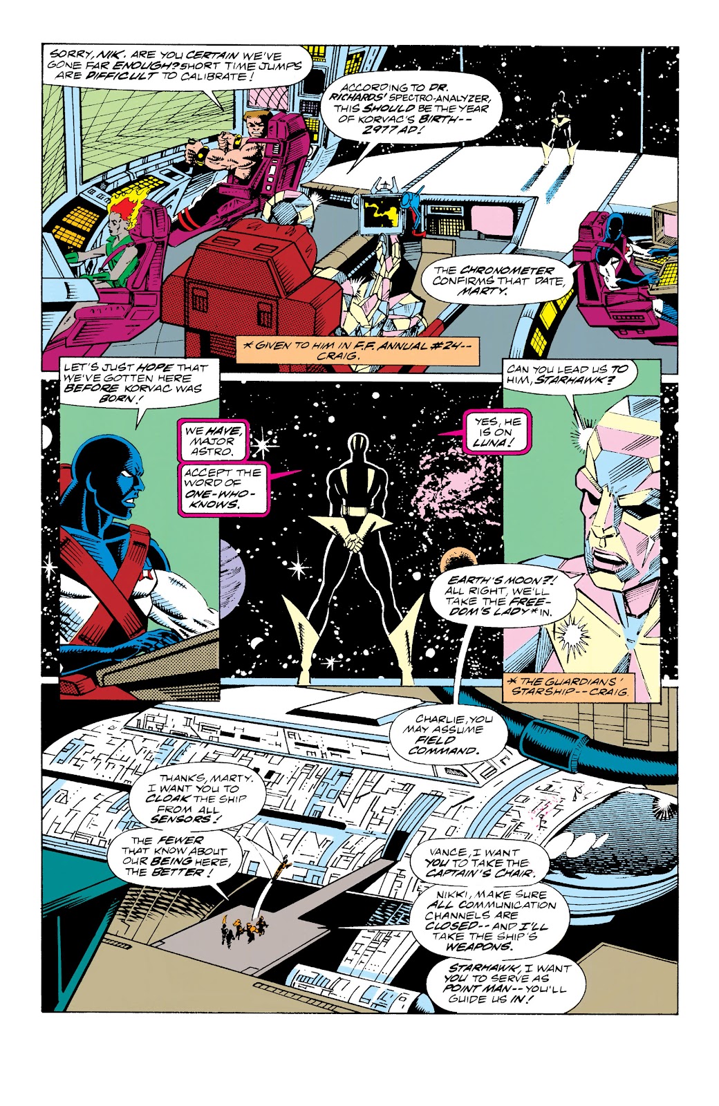 Guardians of the Galaxy (1990) issue TPB Guardians of the Galaxy by Jim Valentino 1 (Part 3) - Page 49