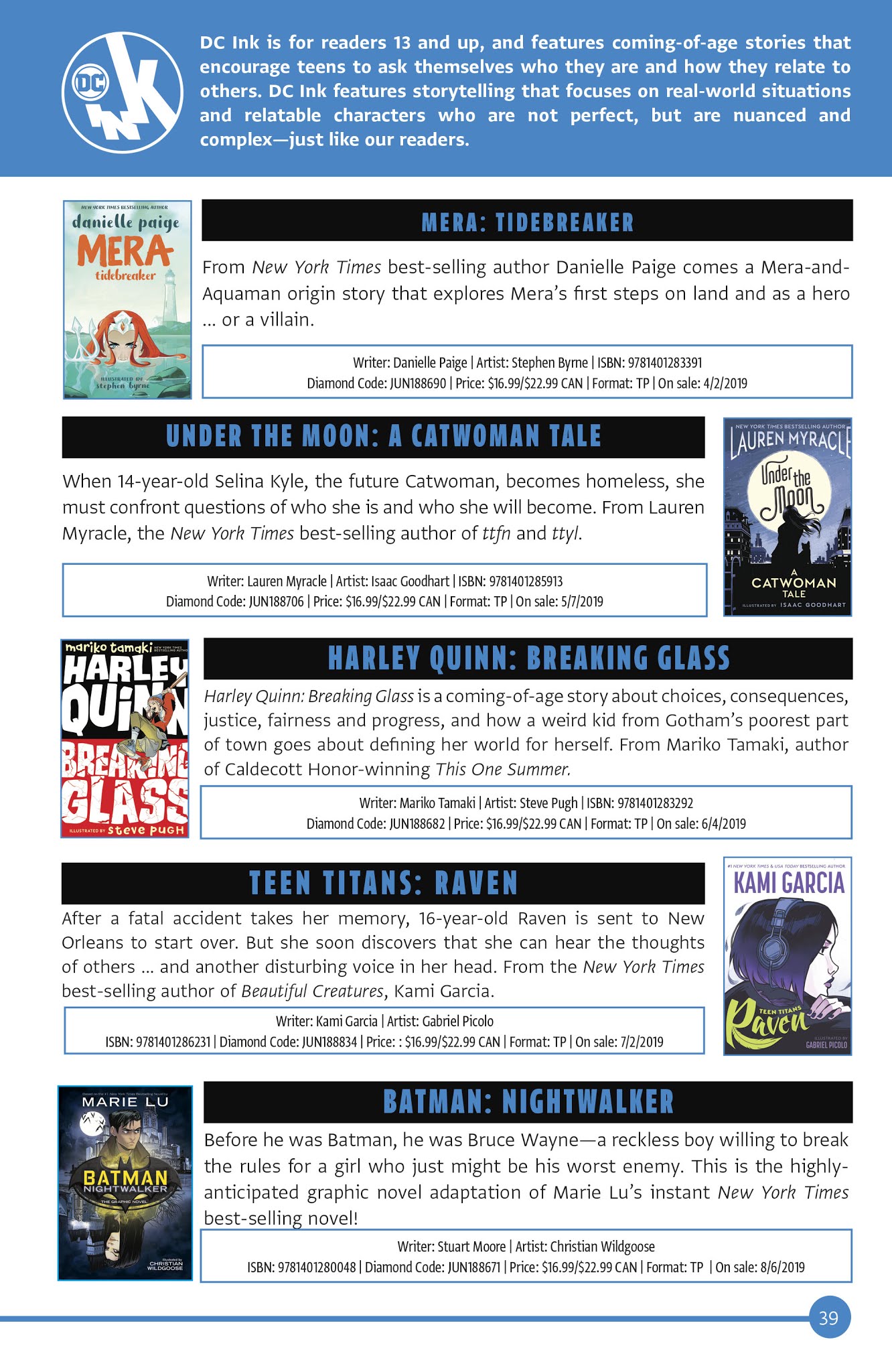 Read online DC Essential Graphic Novels 2019 comic -  Issue # TPB - 40