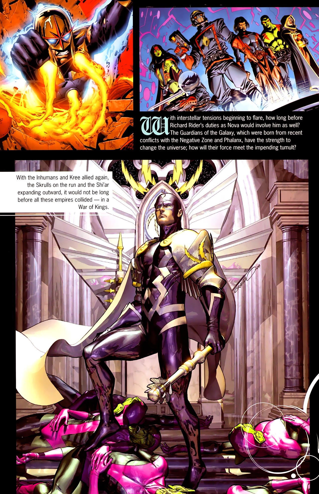 Read online War of Kings Saga comic -  Issue # Full - 30