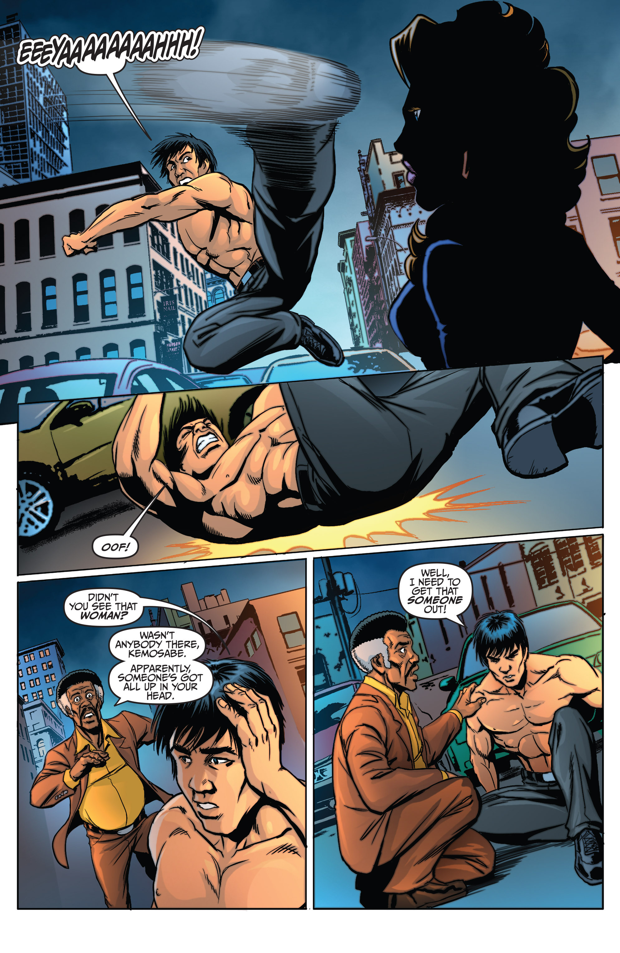 Read online Bruce Lee: The Dragon Rises comic -  Issue #4 - 5