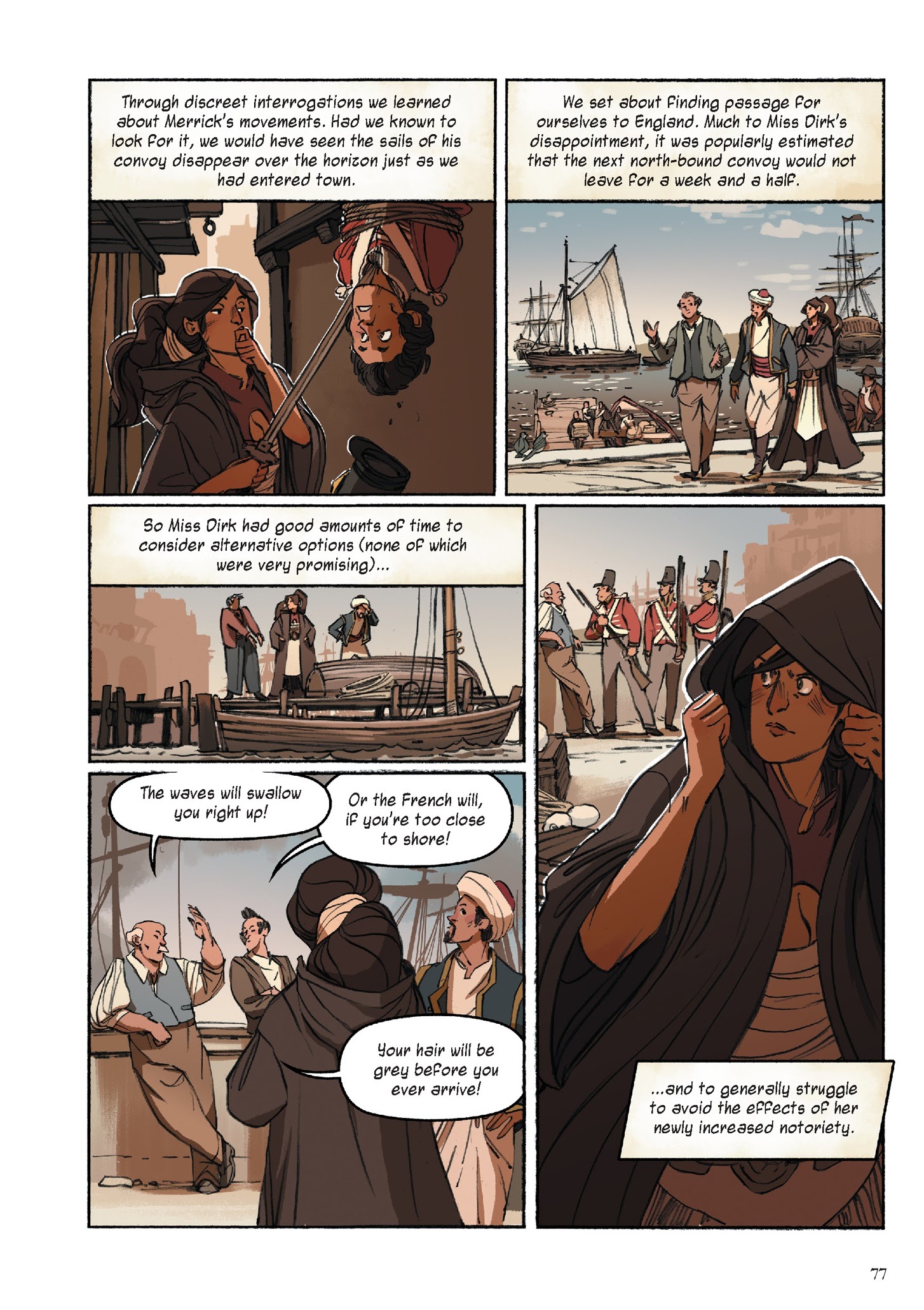 Read online Delilah Dirk and the King's Shilling comic -  Issue # TPB (Part 1) - 80