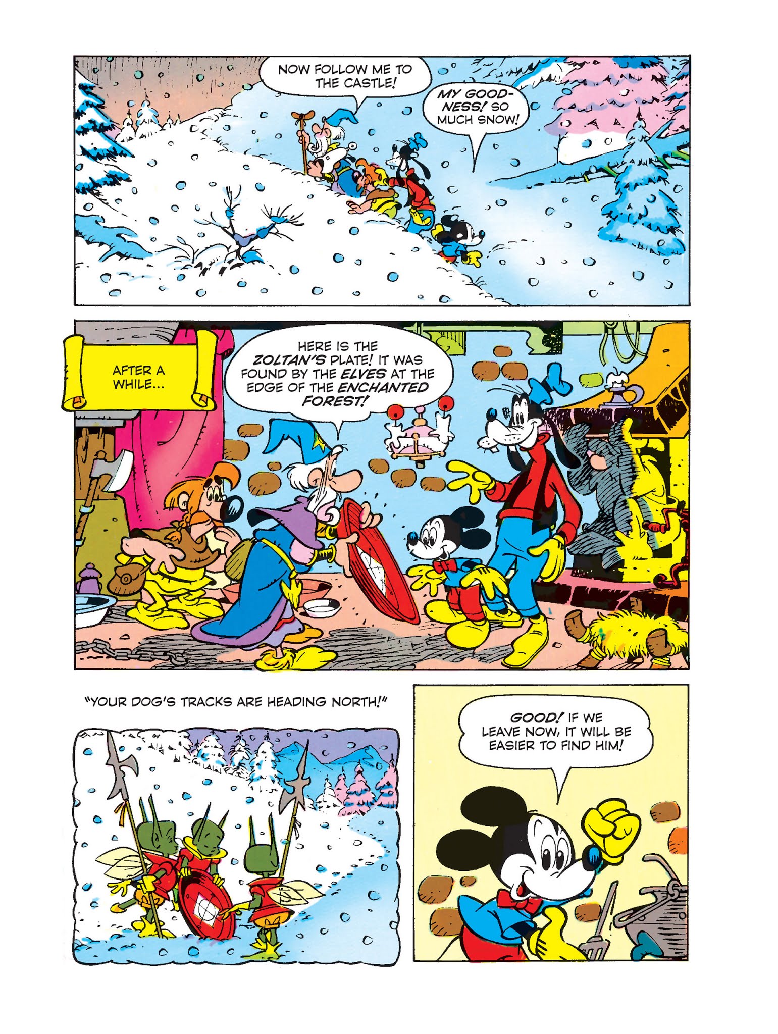 Read online Mickey Mouse in the Sword of Ice comic -  Issue #4 - 19