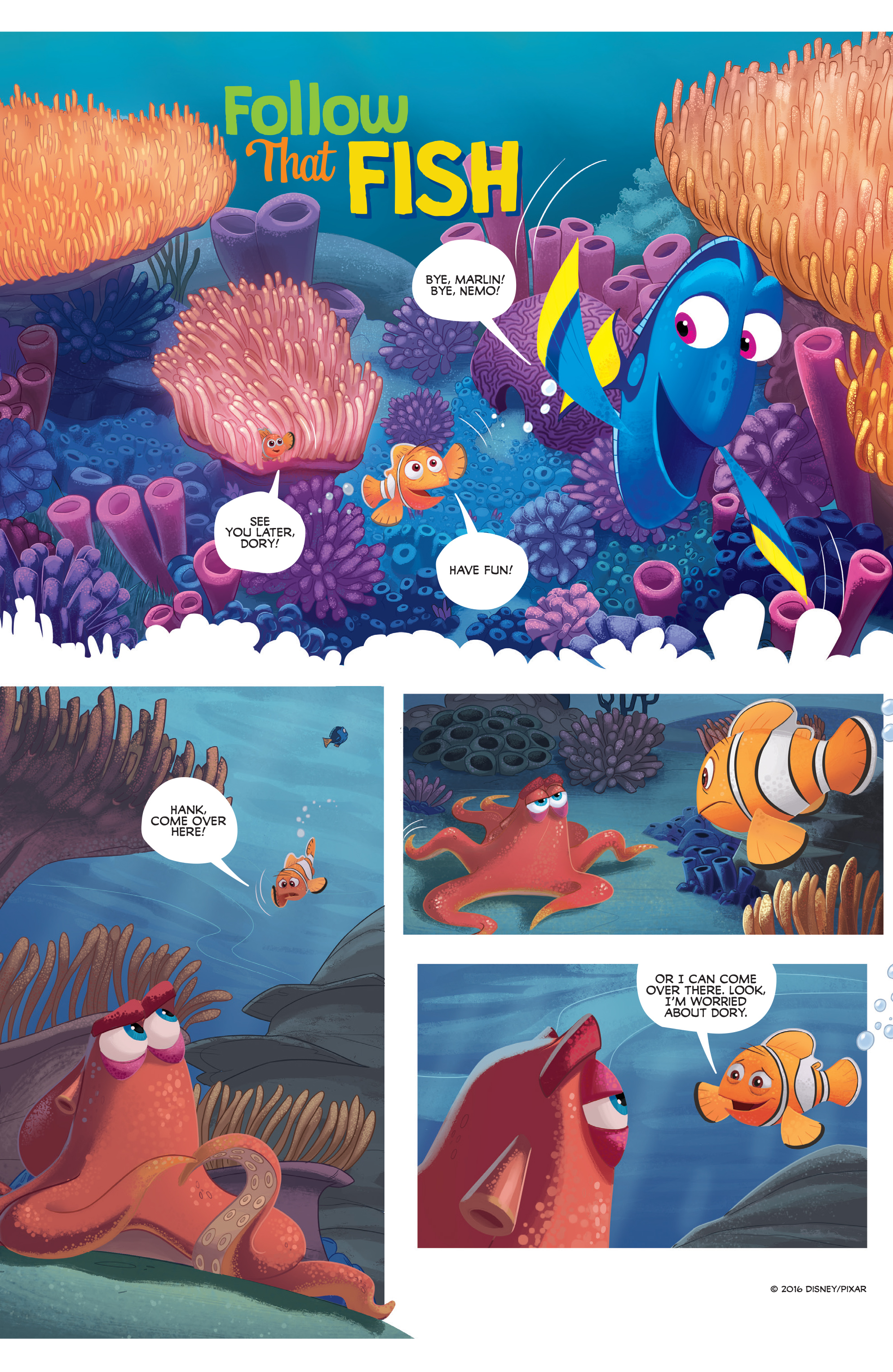 Read online Disney Pixar Finding Dory comic -  Issue #4 - 27