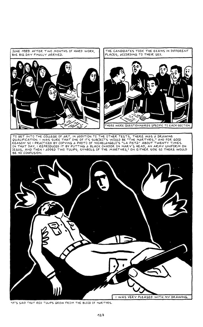 Read online Persepolis comic -  Issue # TPB 2 - 130