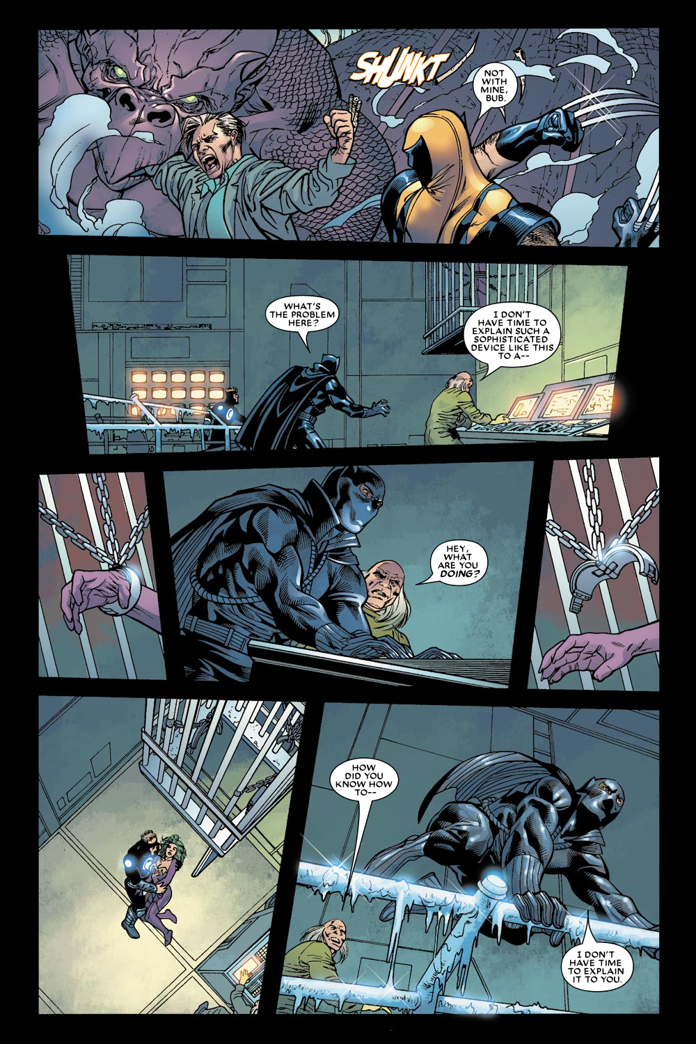 Read online Black Panther (2005) comic -  Issue #9 - 15