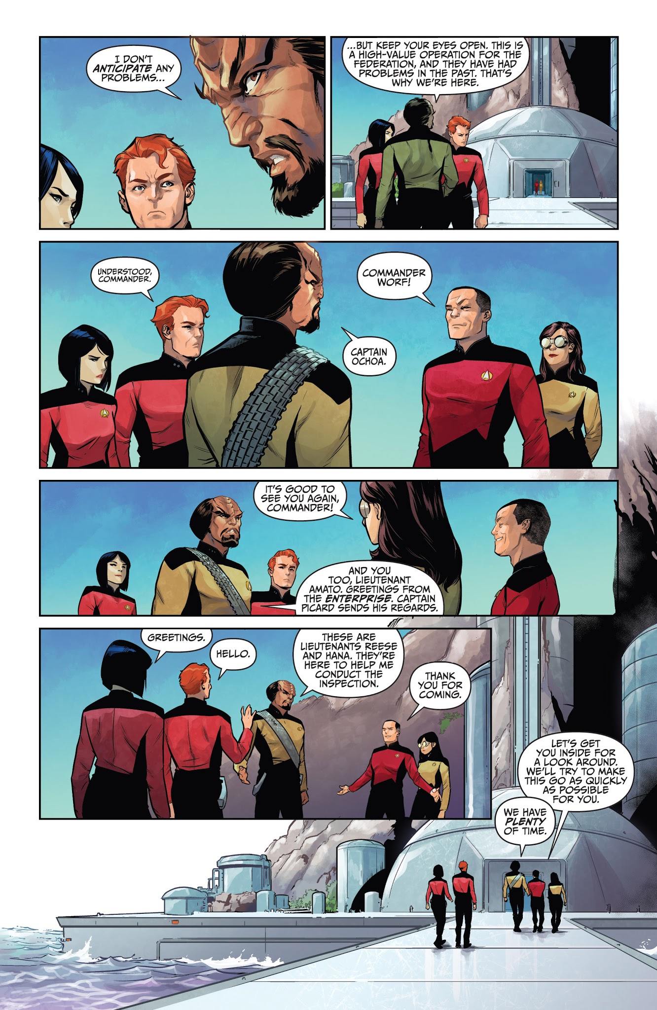 Read online Star Trek: The Next Generation: Through the Mirror comic -  Issue #1 - 4