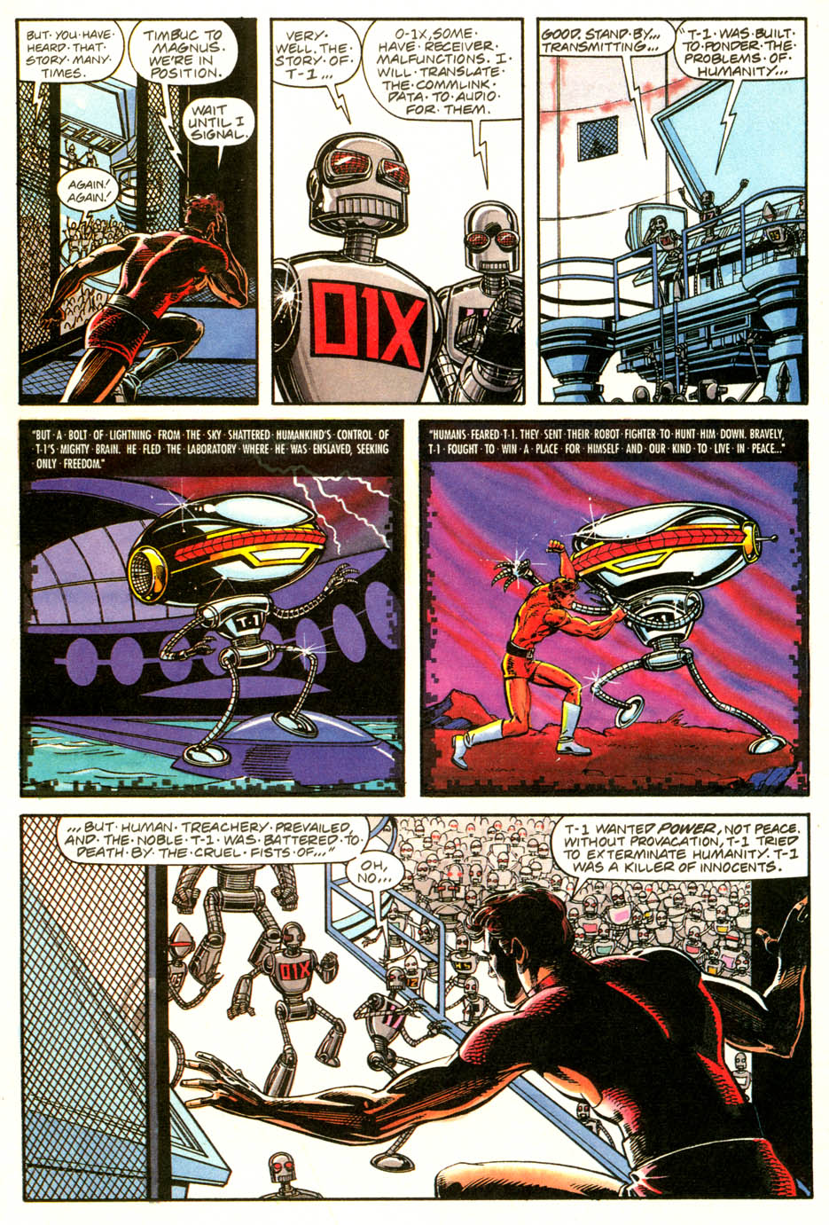 Read online Magnus Robot Fighter (1991) comic -  Issue #1 - 24