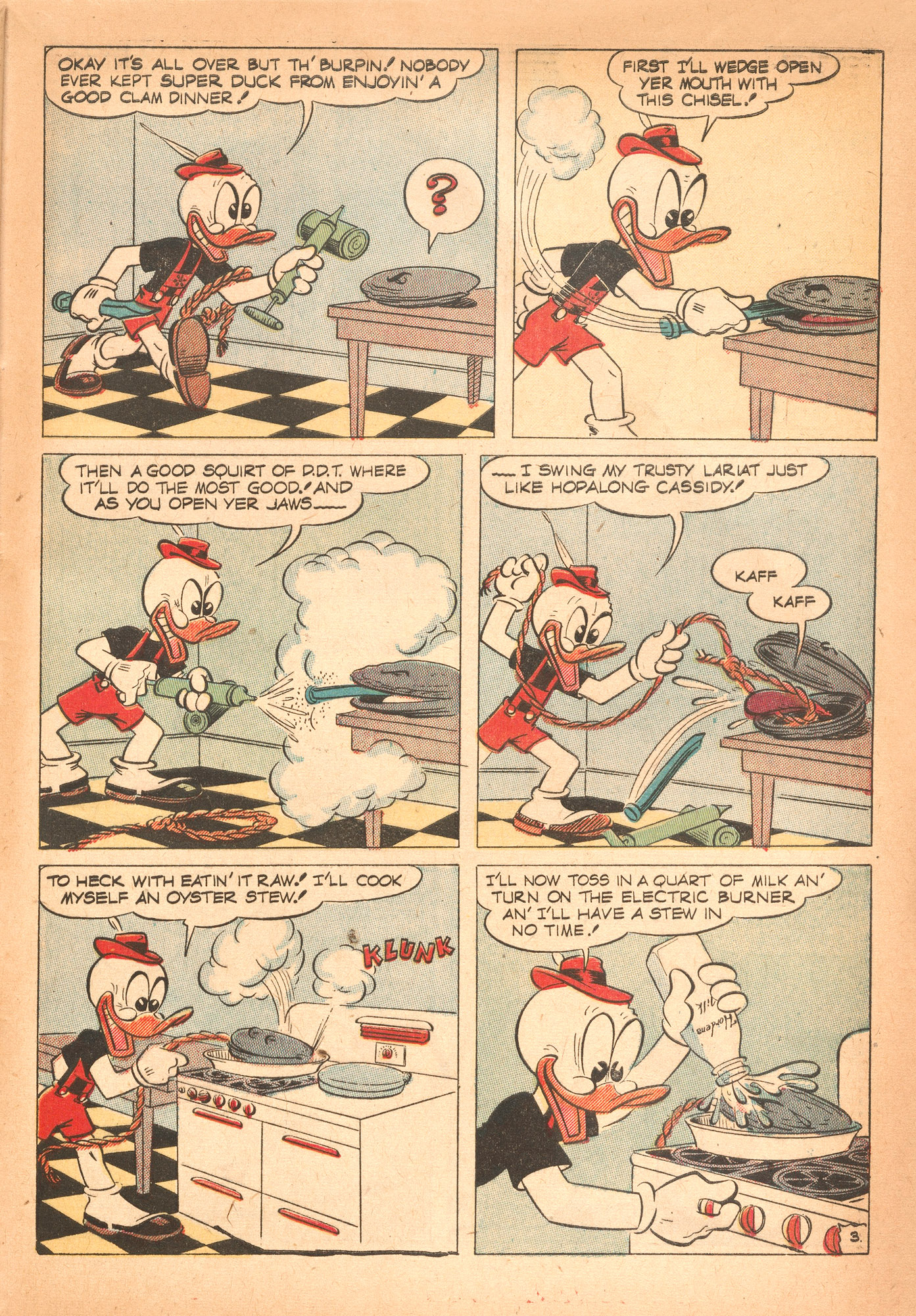 Read online Super Duck Comics comic -  Issue #37 - 49