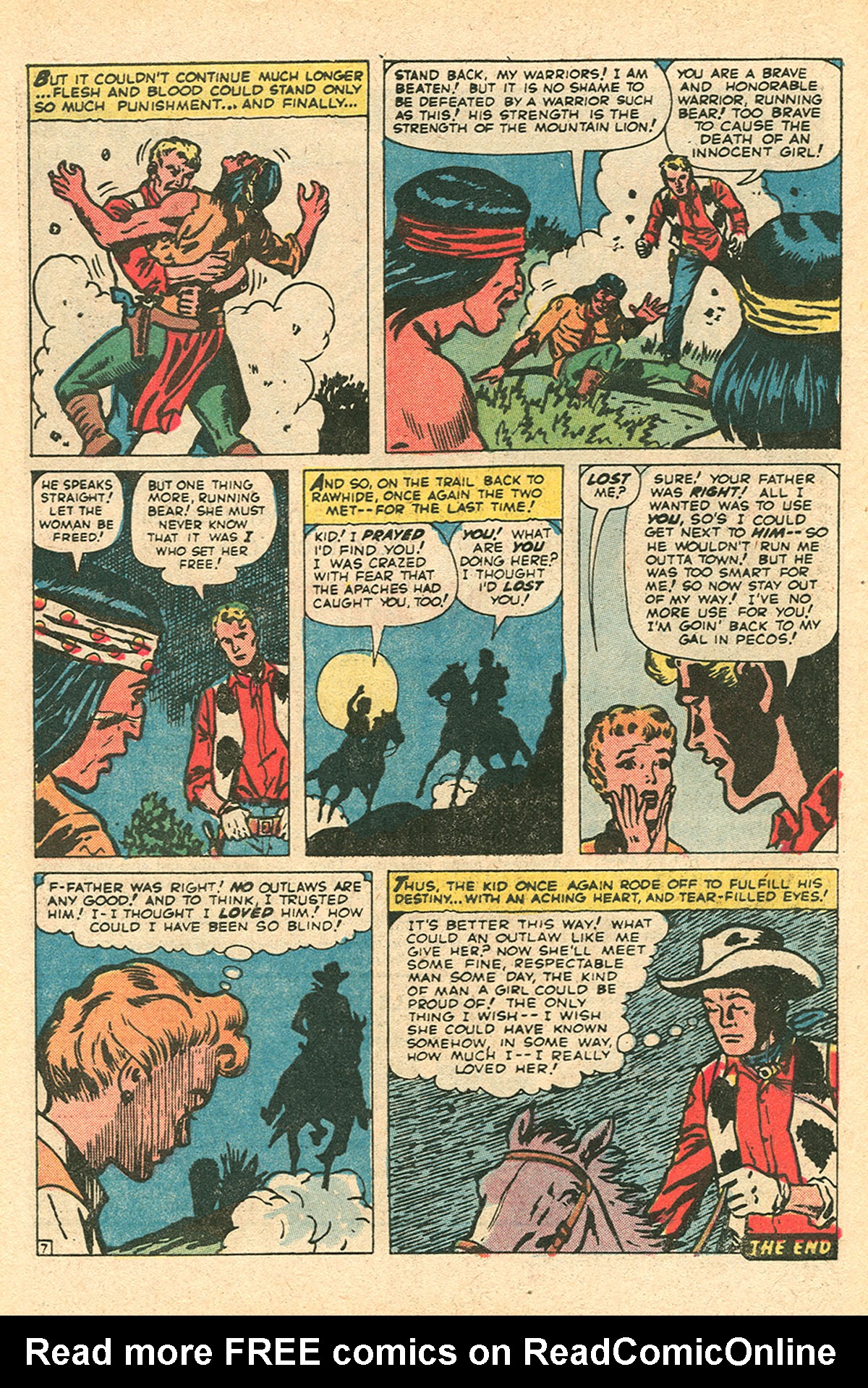 Read online Kid Colt Outlaw comic -  Issue #163 - 32