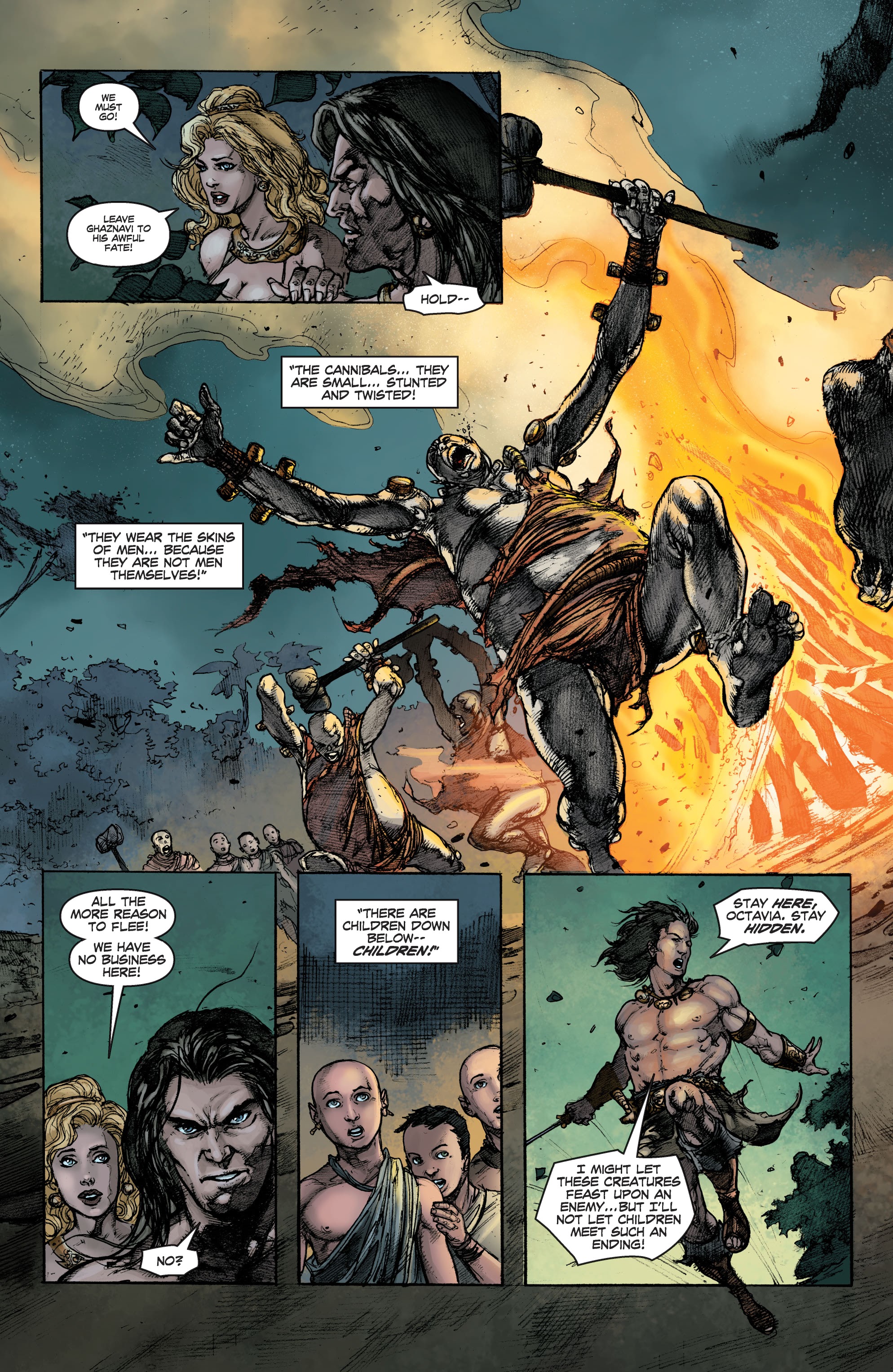 Read online Conan Chronicles Epic Collection comic -  Issue # TPB Blood In His Wake (Part 4) - 89