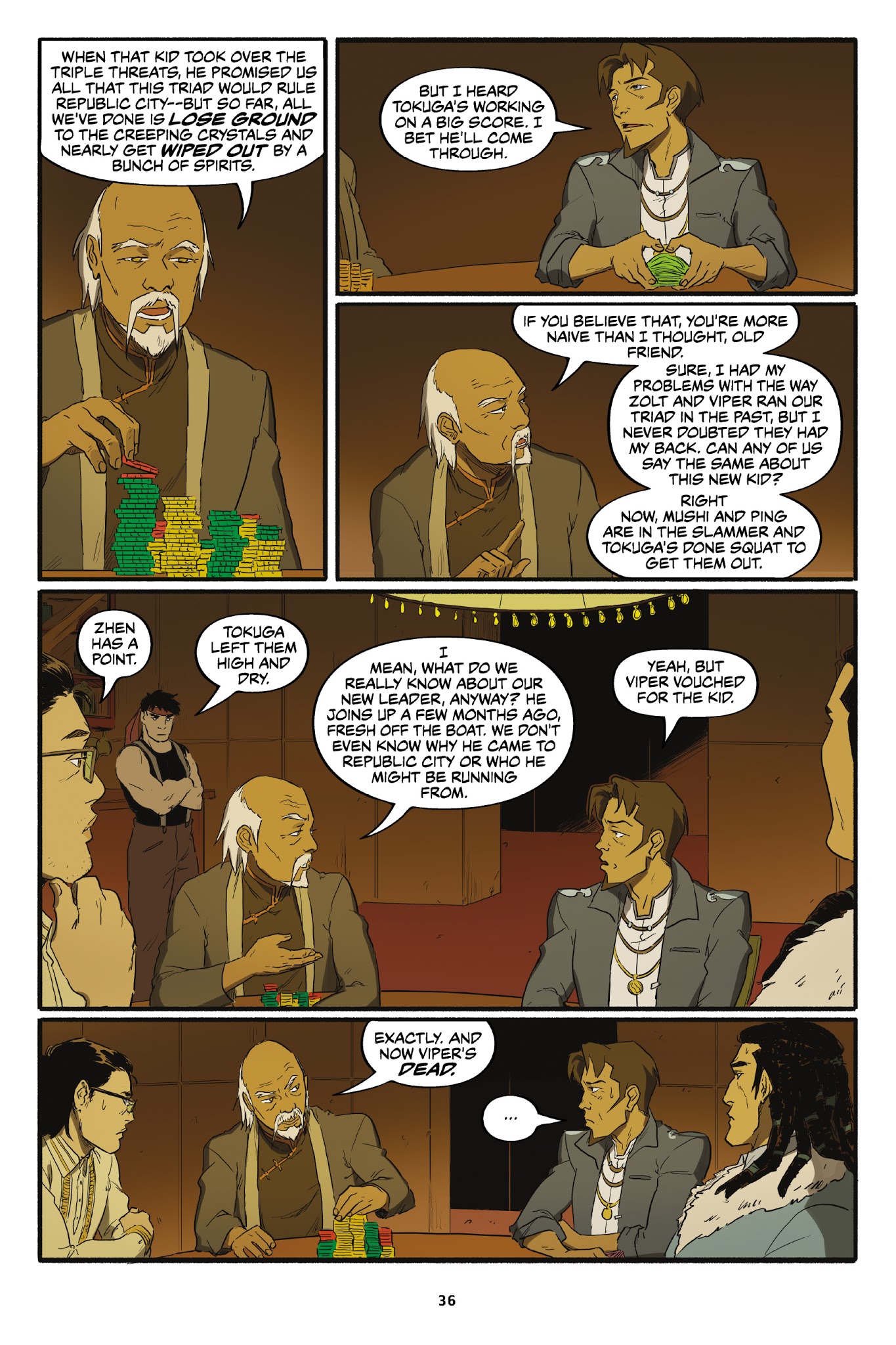 Read online Nickelodeon The Legend of Korra – Turf Wars comic -  Issue #2 - 38