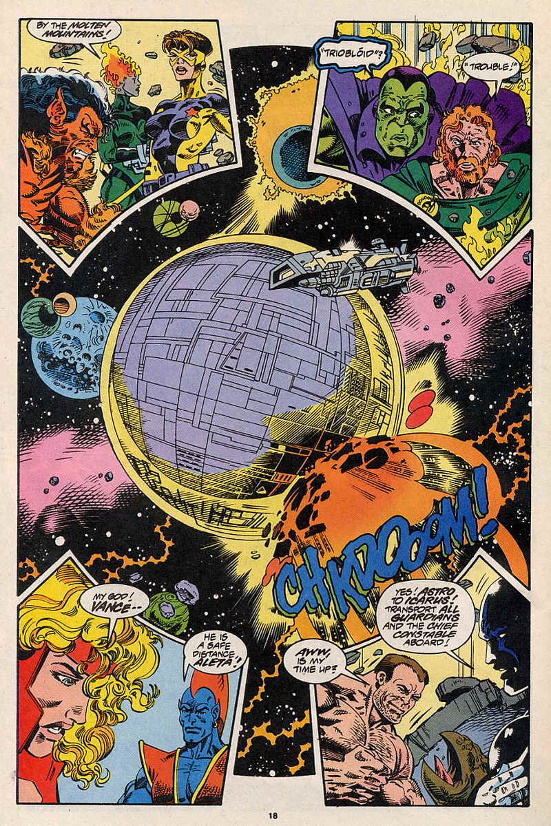 Read online Guardians of the Galaxy (1990) comic -  Issue #53 - 15