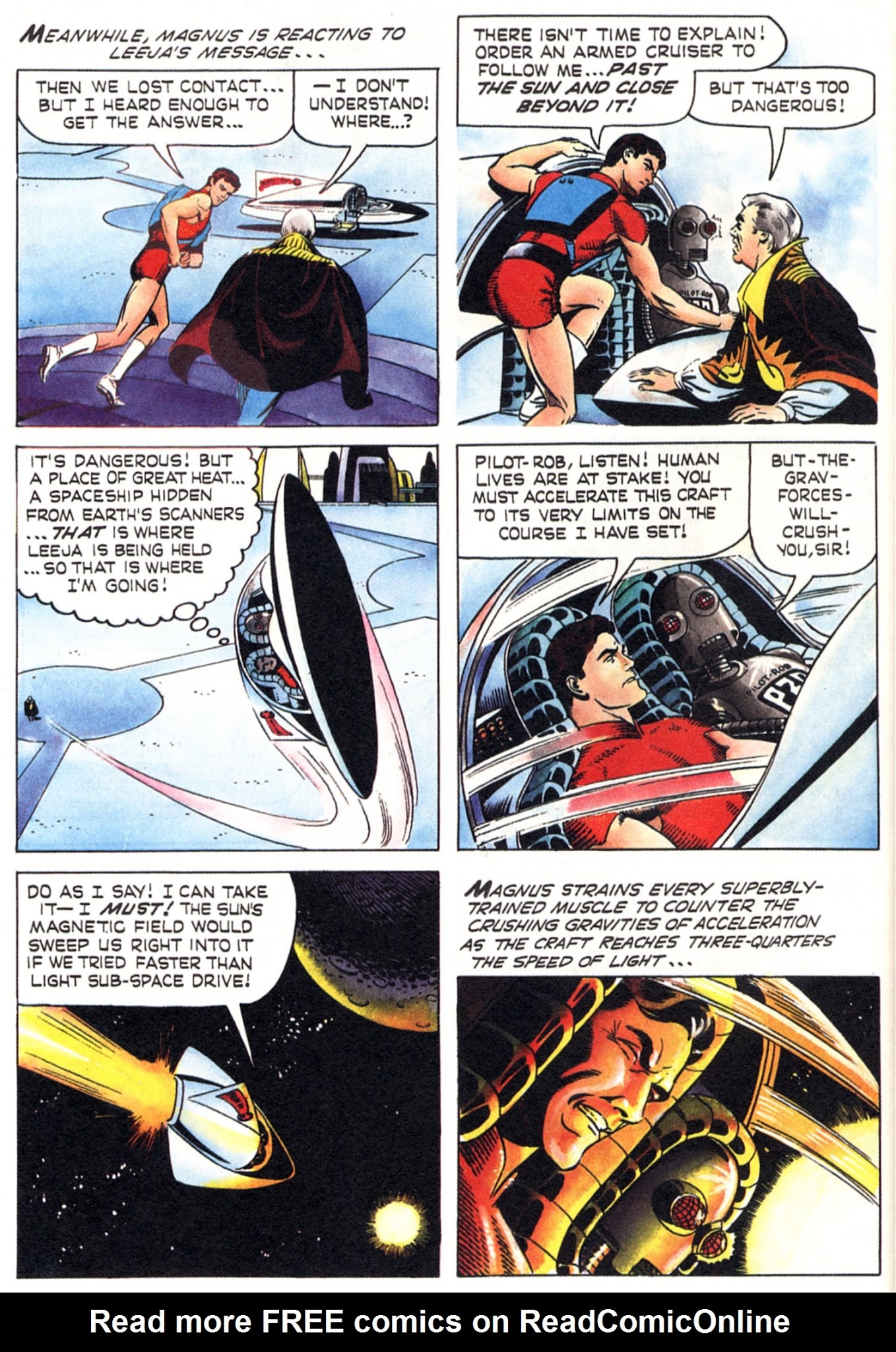 Read online Vintage Magnus, Robot Fighter comic -  Issue #3 - 10