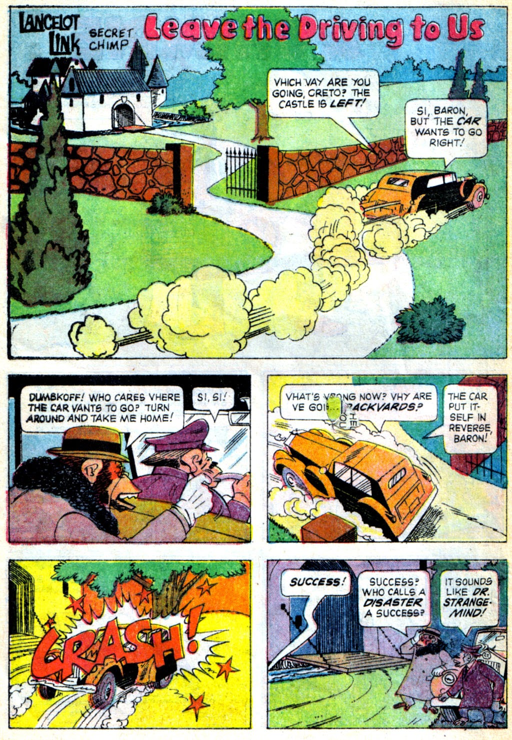 Read online Lancelot Link Secret Chimp comic -  Issue #1 - 24