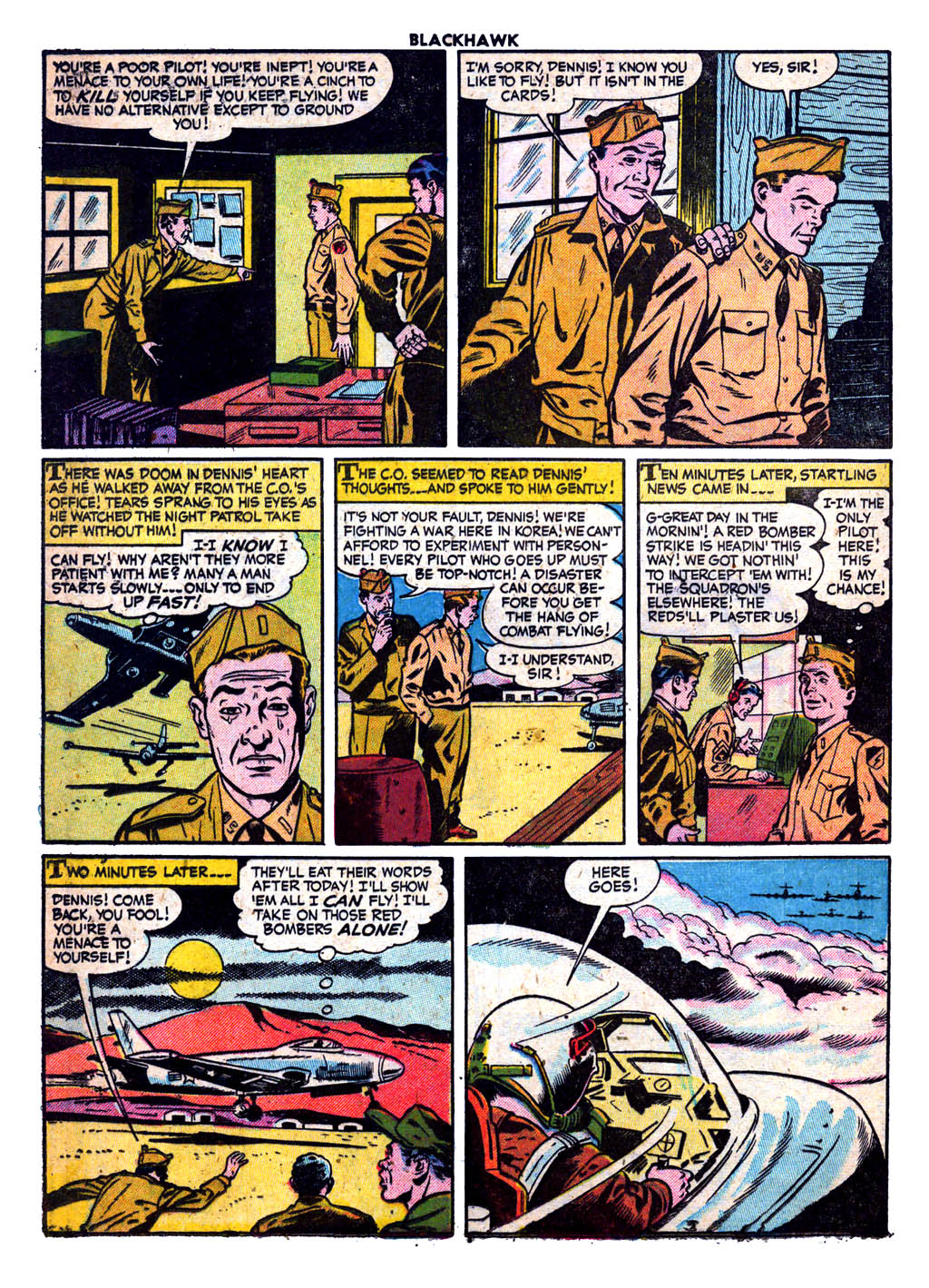 Read online Blackhawk (1957) comic -  Issue #105 - 16