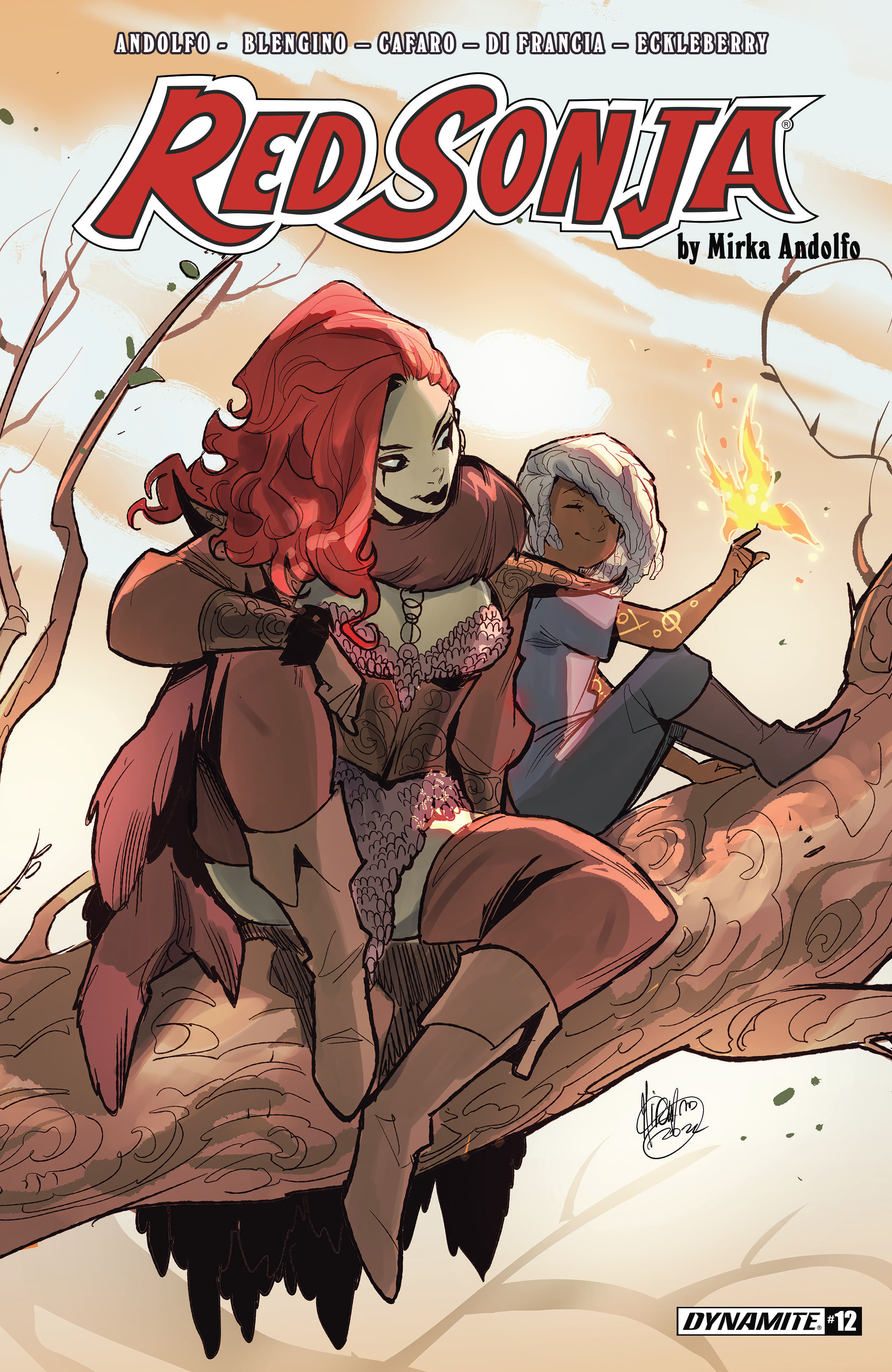 Read online Red Sonja (2021) comic -  Issue #12 - 1