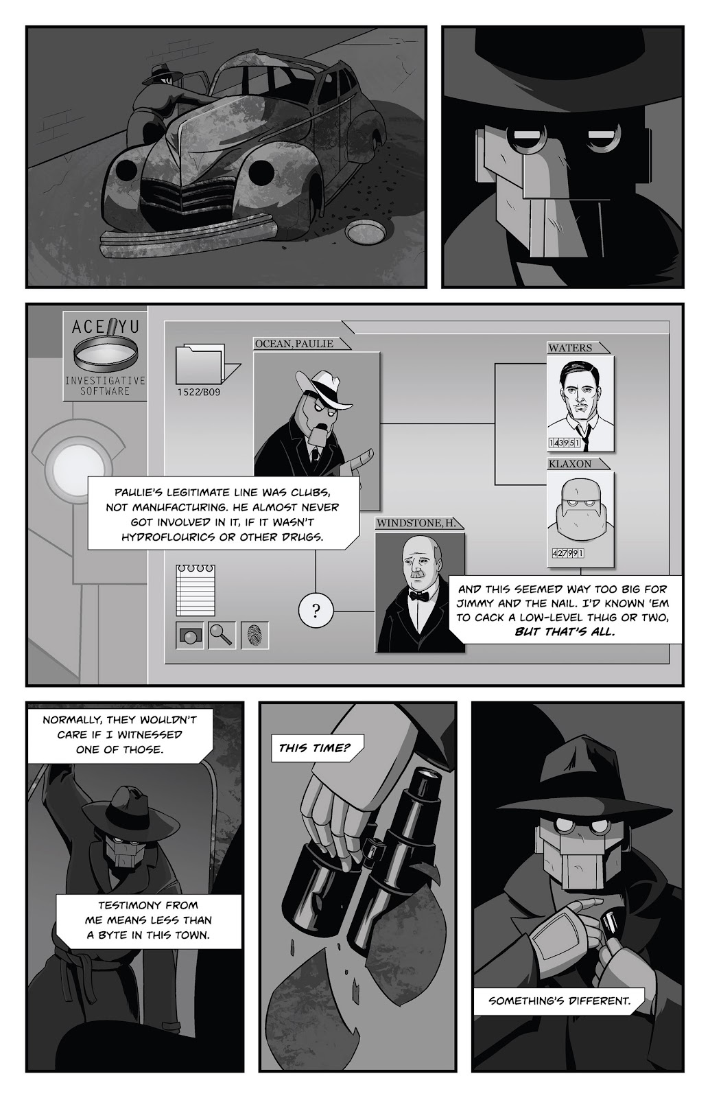 Copernicus Jones: Robot Detective issue 1 - Page 13