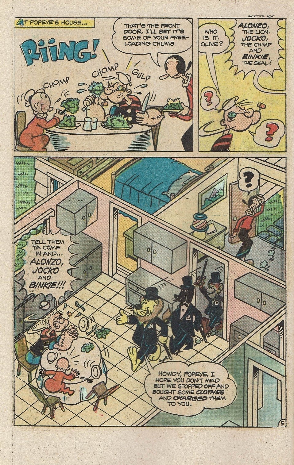 Read online Popeye (1948) comic -  Issue #135 - 8