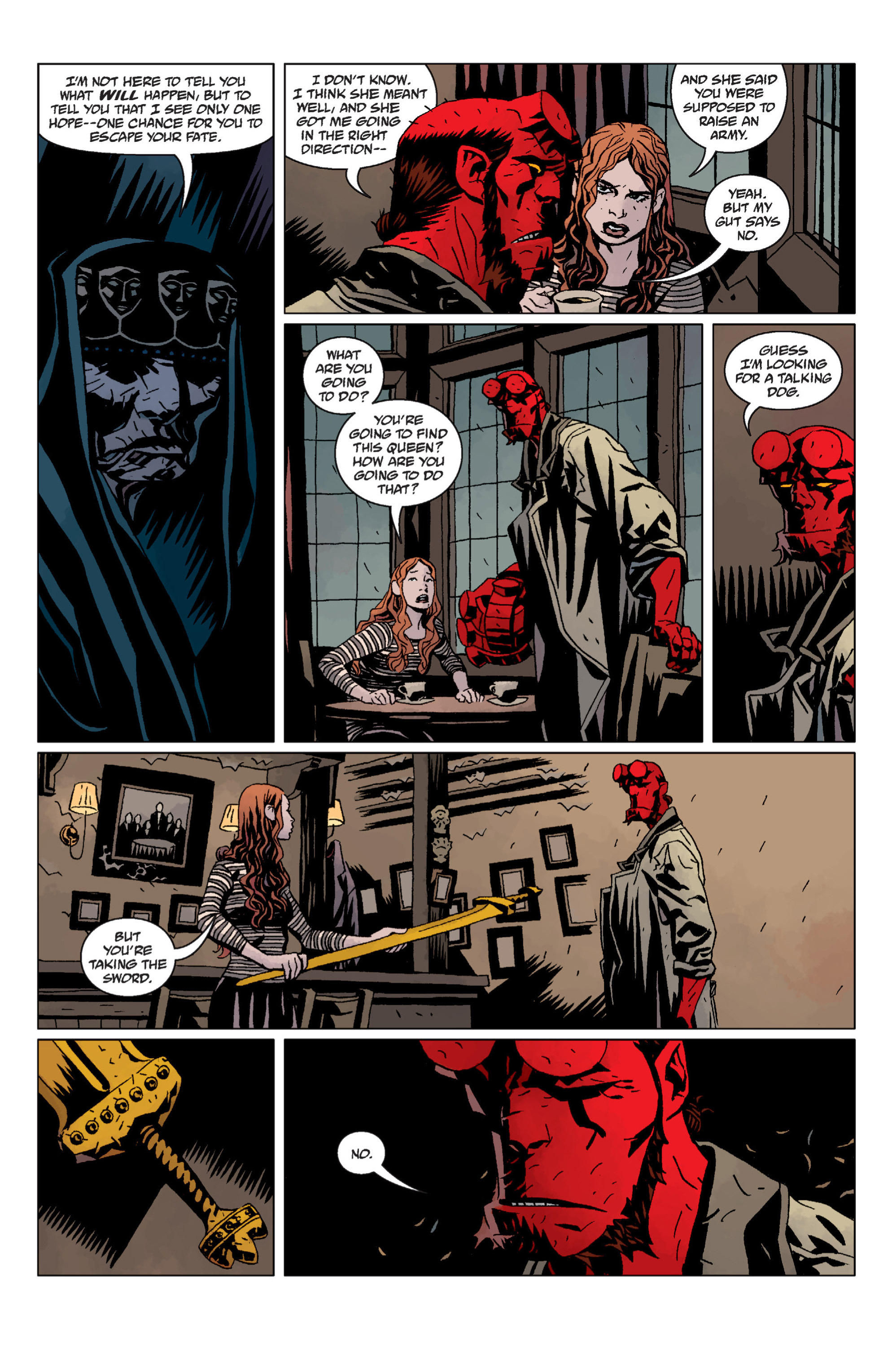 Read online Hellboy comic -  Issue #12 - 65