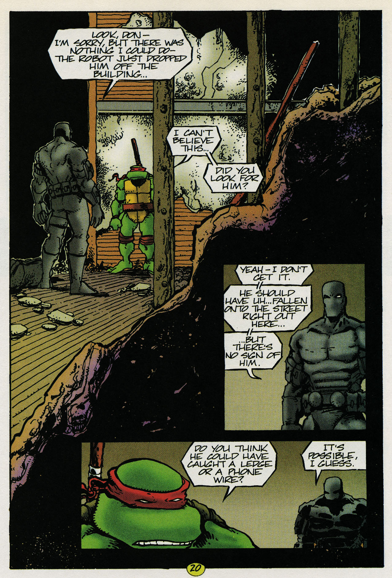 Read online Teenage Mutant Ninja Turtles (1993) comic -  Issue #8 - 22