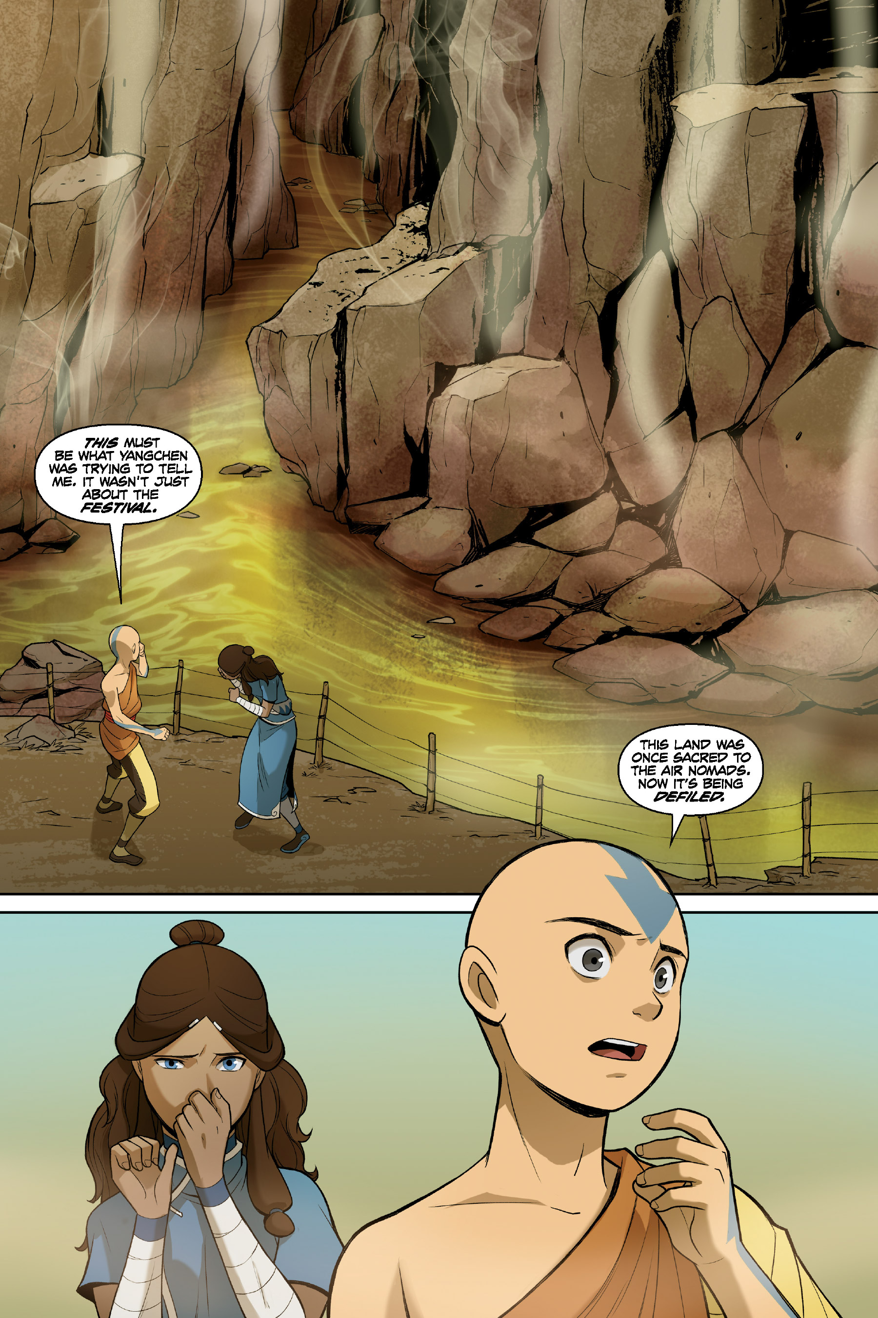 Read online Nickelodeon Avatar: The Last Airbender - The Rift comic -  Issue # _Omnibus (Part 1) - 36