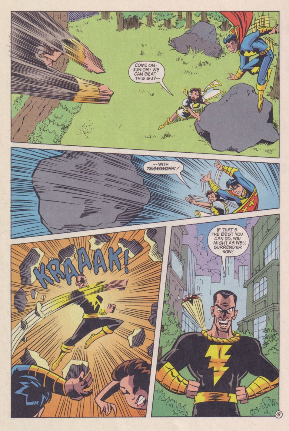 Read online Adventures in the DC Universe comic -  Issue #7 - 19