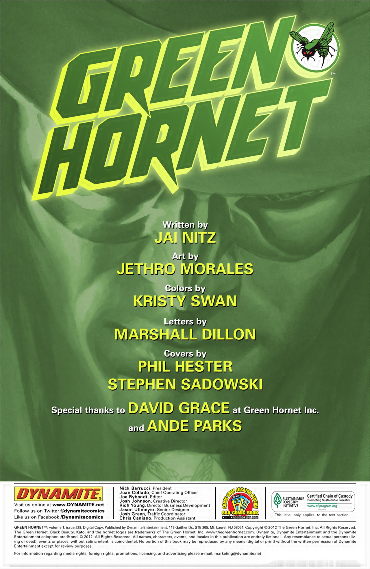 Read online Green Hornet comic -  Issue #29 - 3