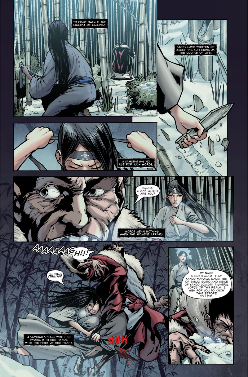 Read online Samurai's Blood comic -  Issue #3 - 20